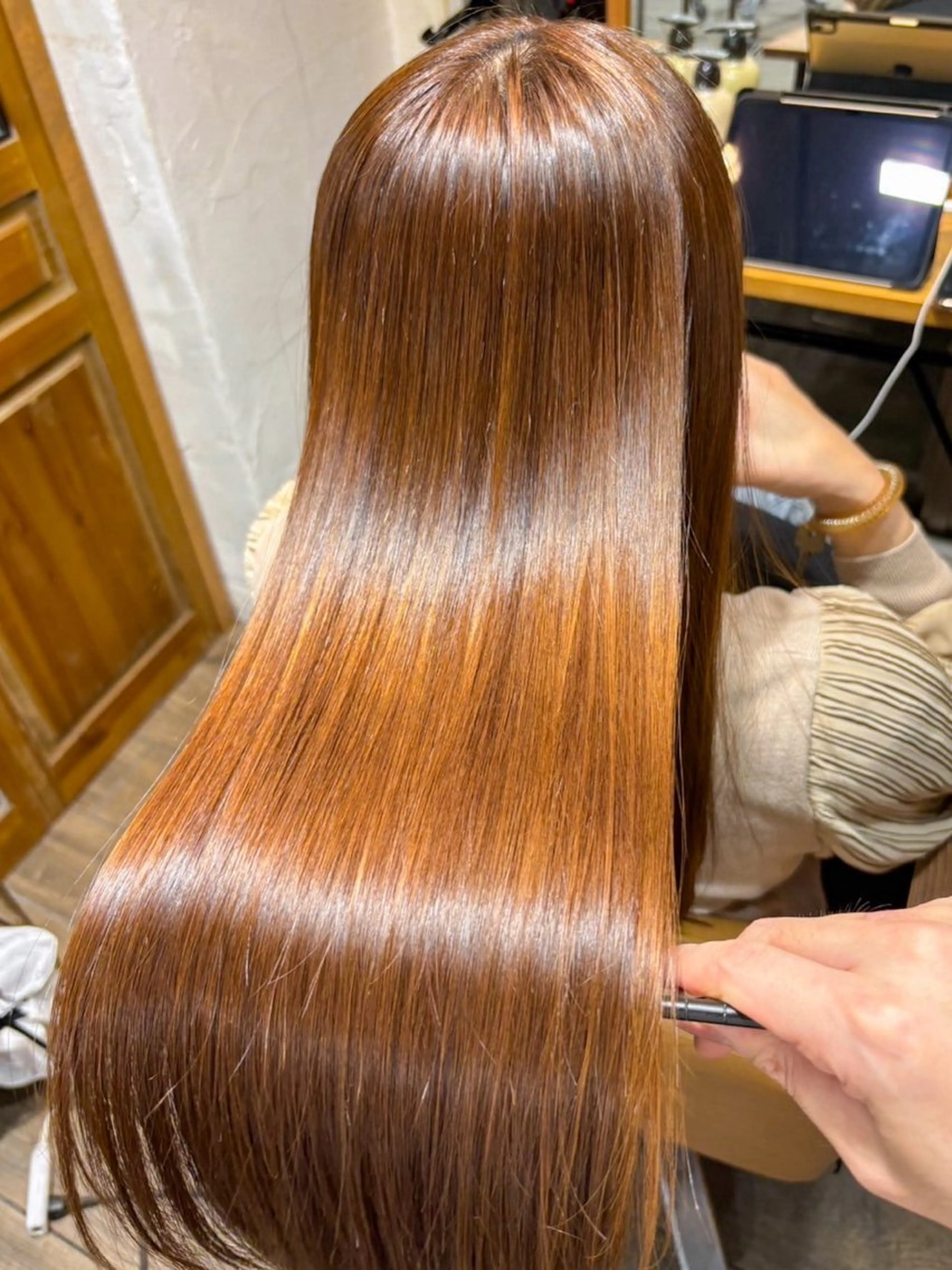 ロング 竹下 勇人のヘアスタイル