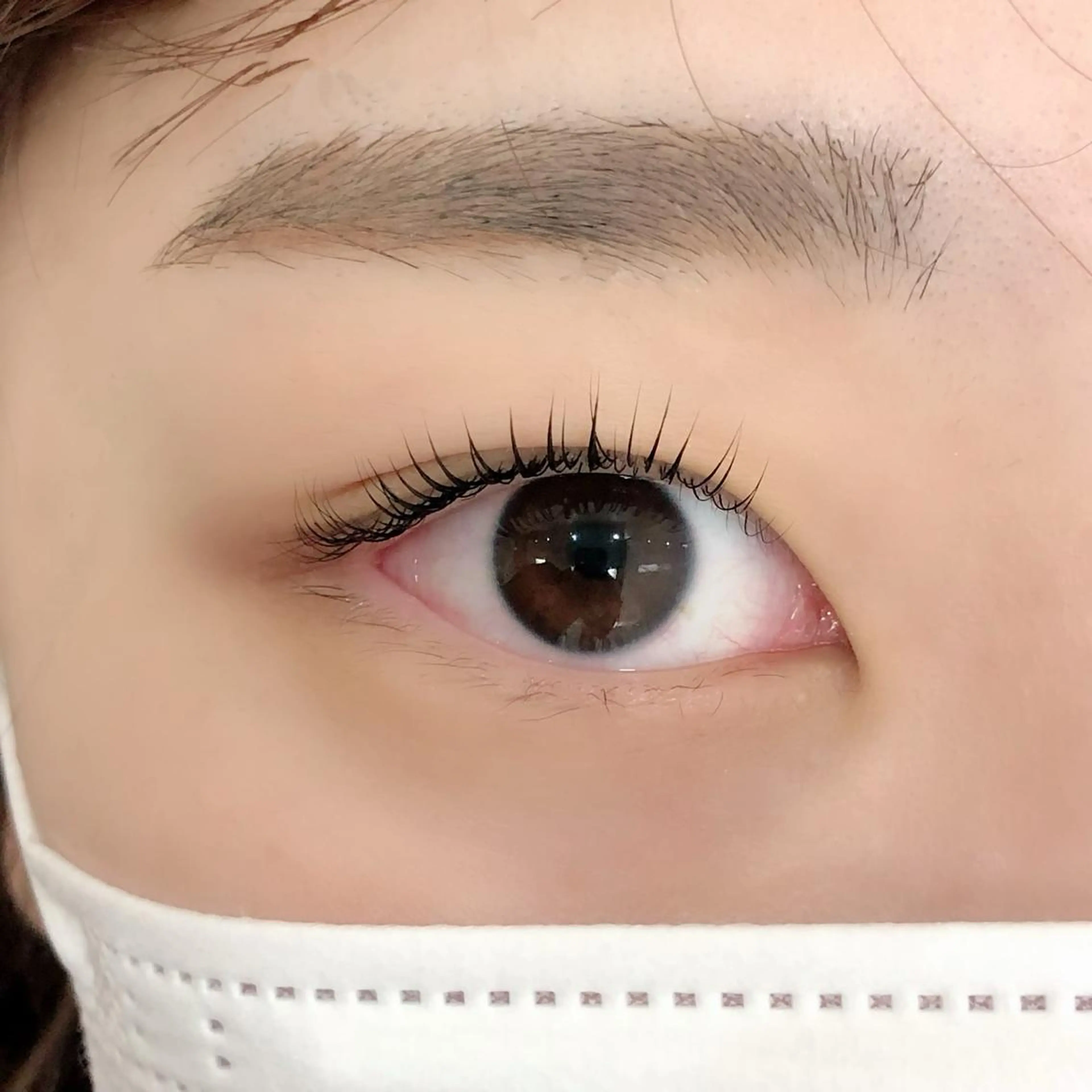 マツエク・マツパ 一重×まつ毛パーマ FACETOO まつげパーマのマツエク・マツパデザイン