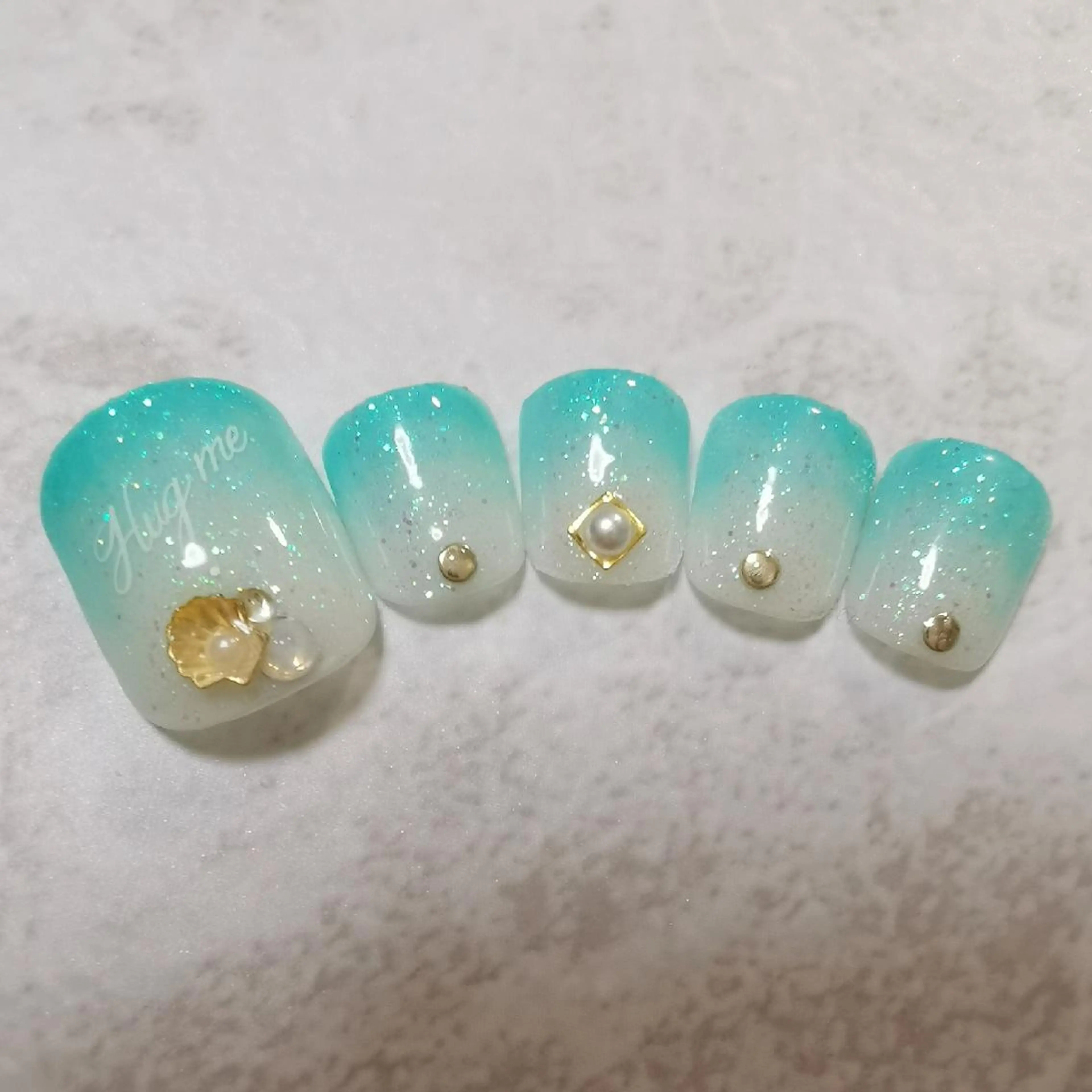 ネイル グラデーション フットネイル reve あやののネイルデザイン