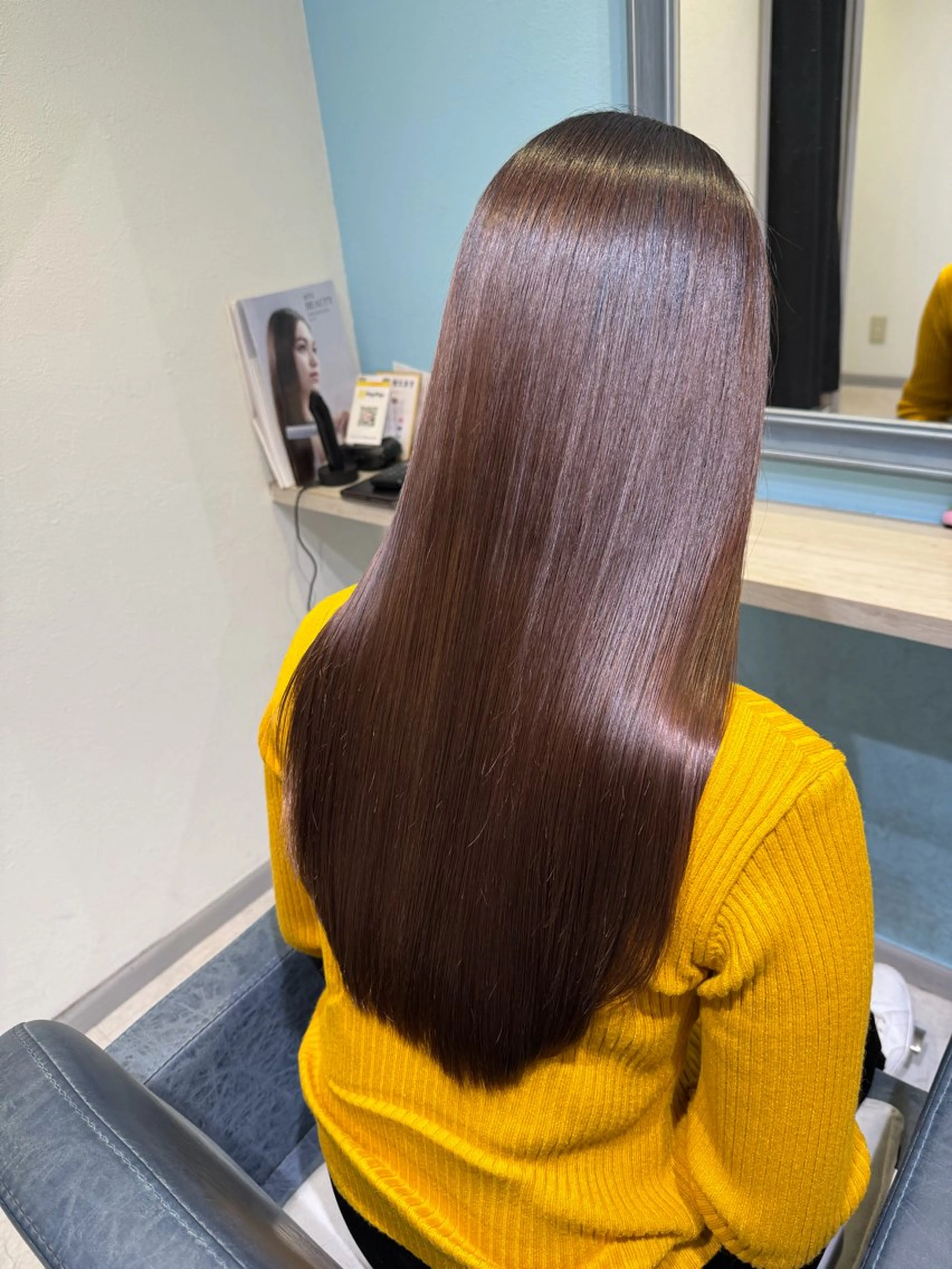 セミロング カット 縮毛矯正 トリートメント Lia所属・縮毛矯正の達人 ☆ 松本のヘアスタイル