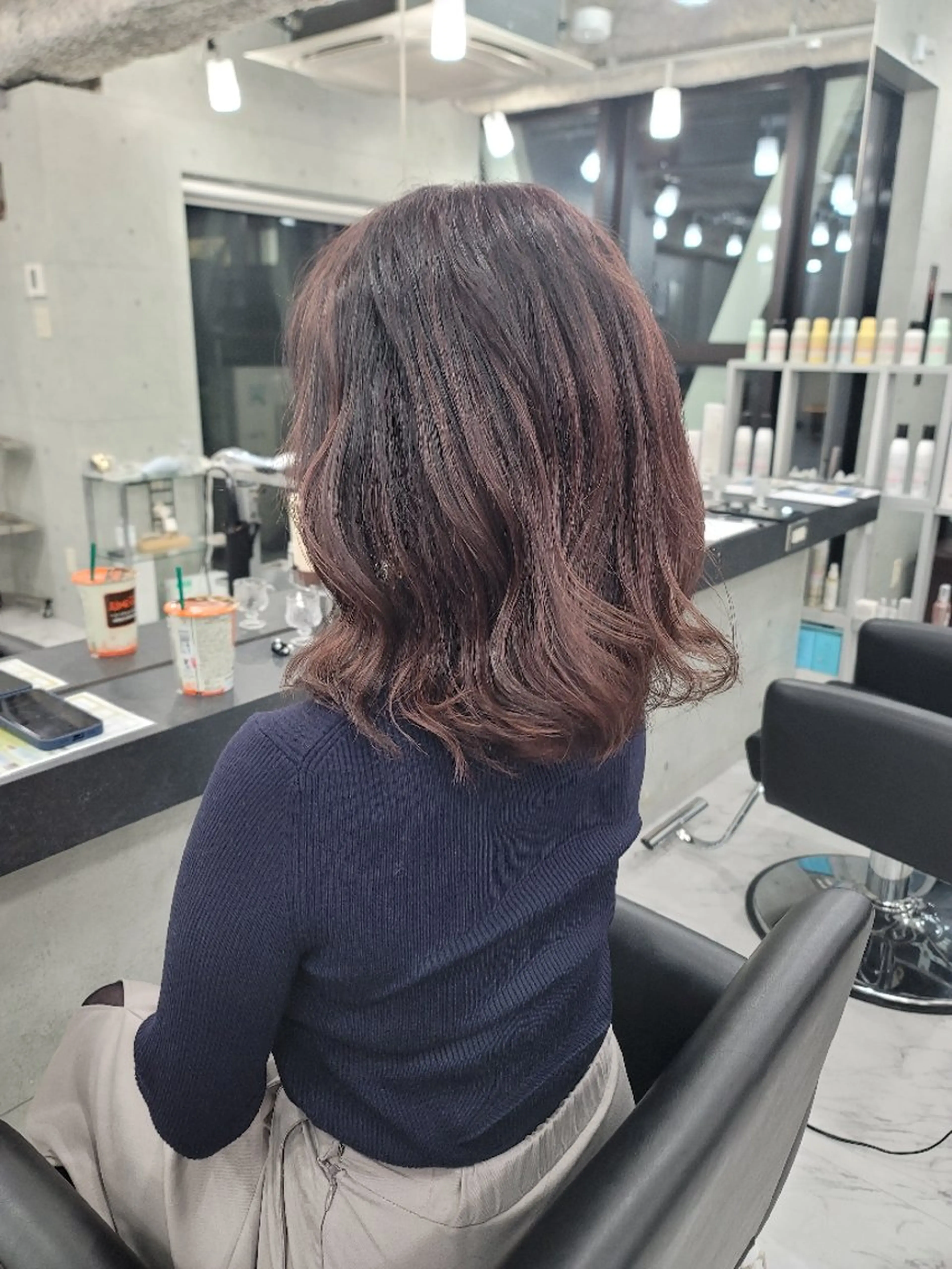 セミロング カラー Endearing所属・❇️安達 優心❇️ 髪質改善/艶髪特化のヘアスタイル