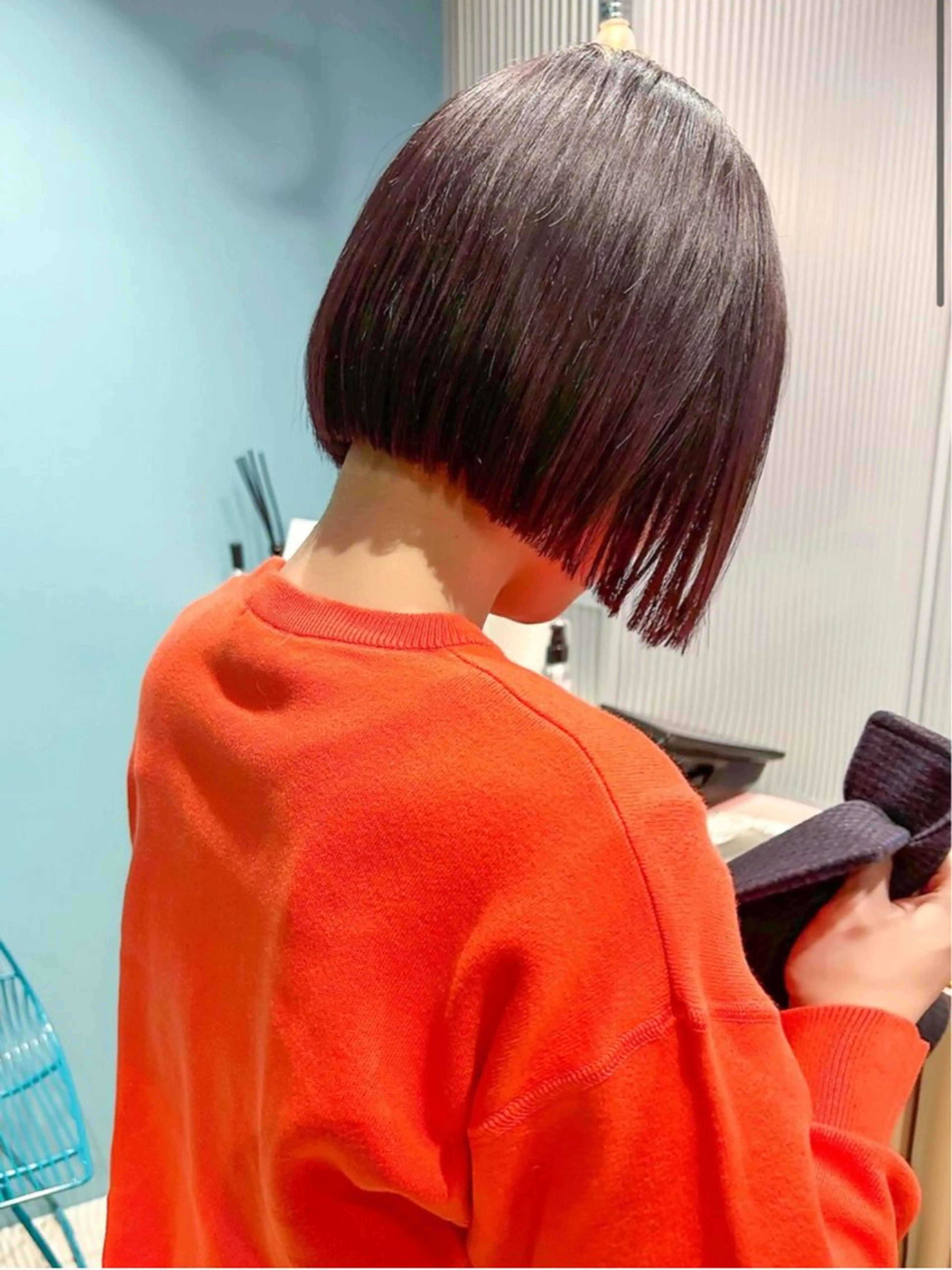 ショート カラー 伊藤 優里のヘアスタイル