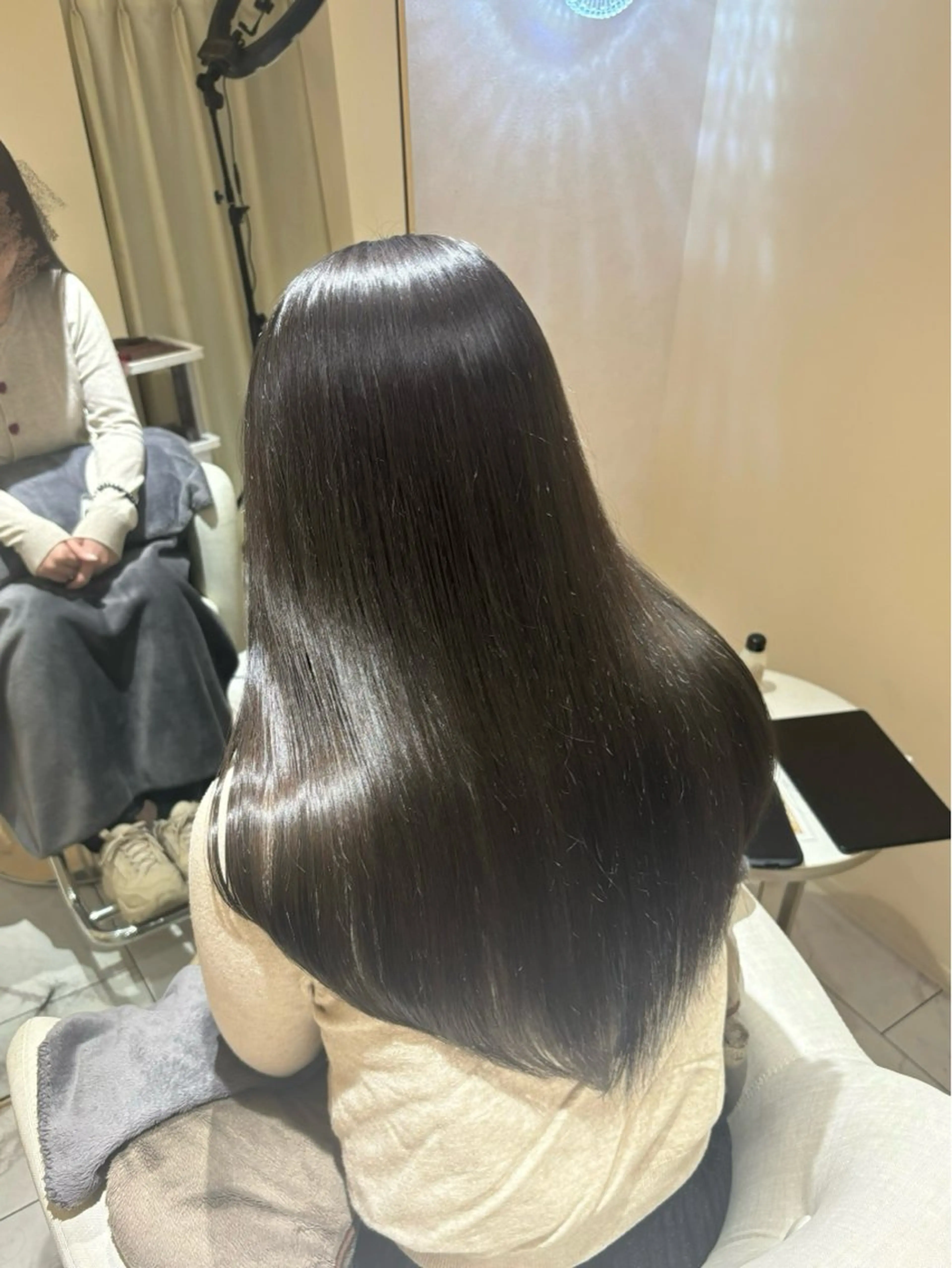 ロング カラー カット ヘアカラー トリートメント 🫧日吉/髪質改善/ 上原ちえみ🫧のヘアスタイル