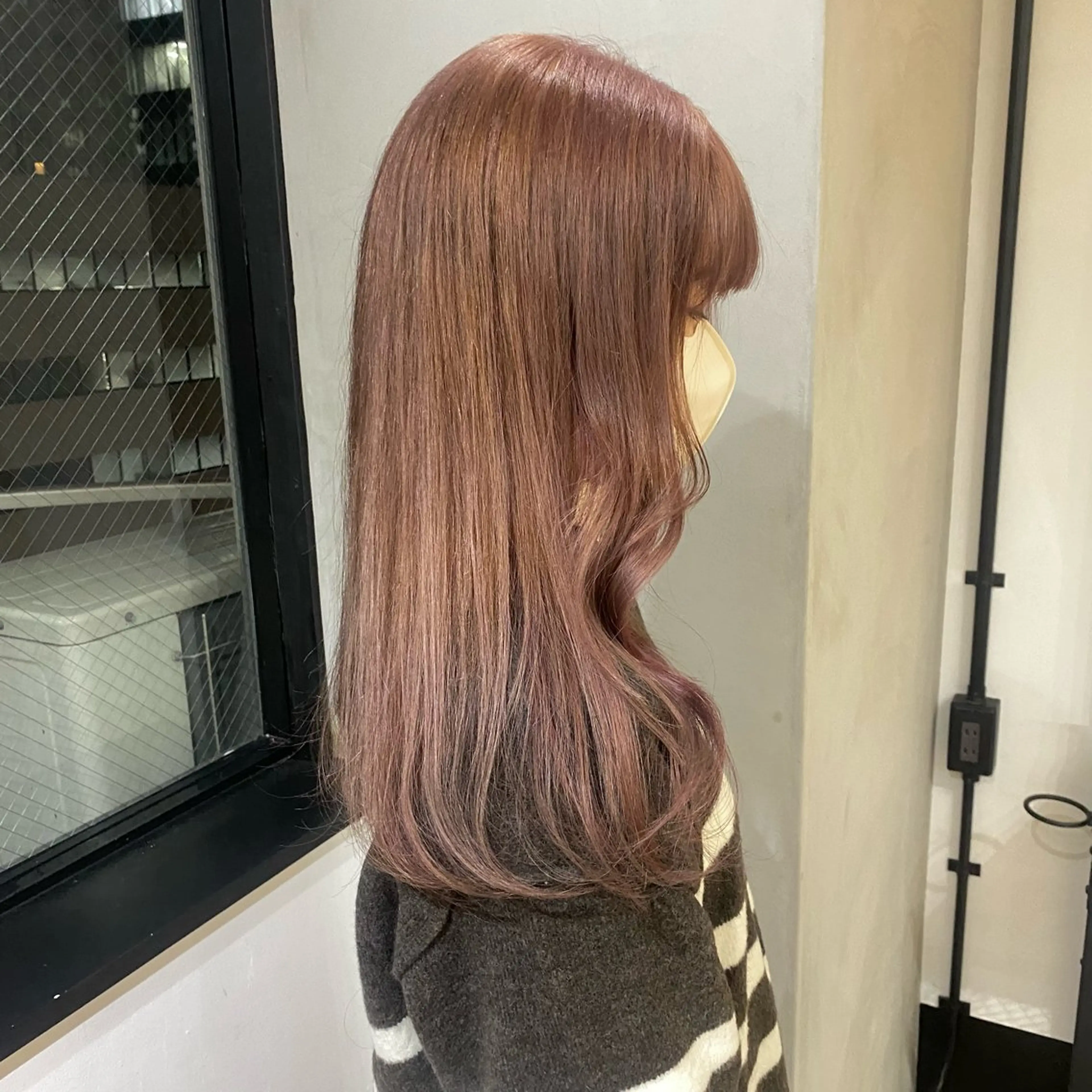 ロング カラー カット ヘアカラー トリートメント otoha✳︎ くすみカラーのヘアスタイル