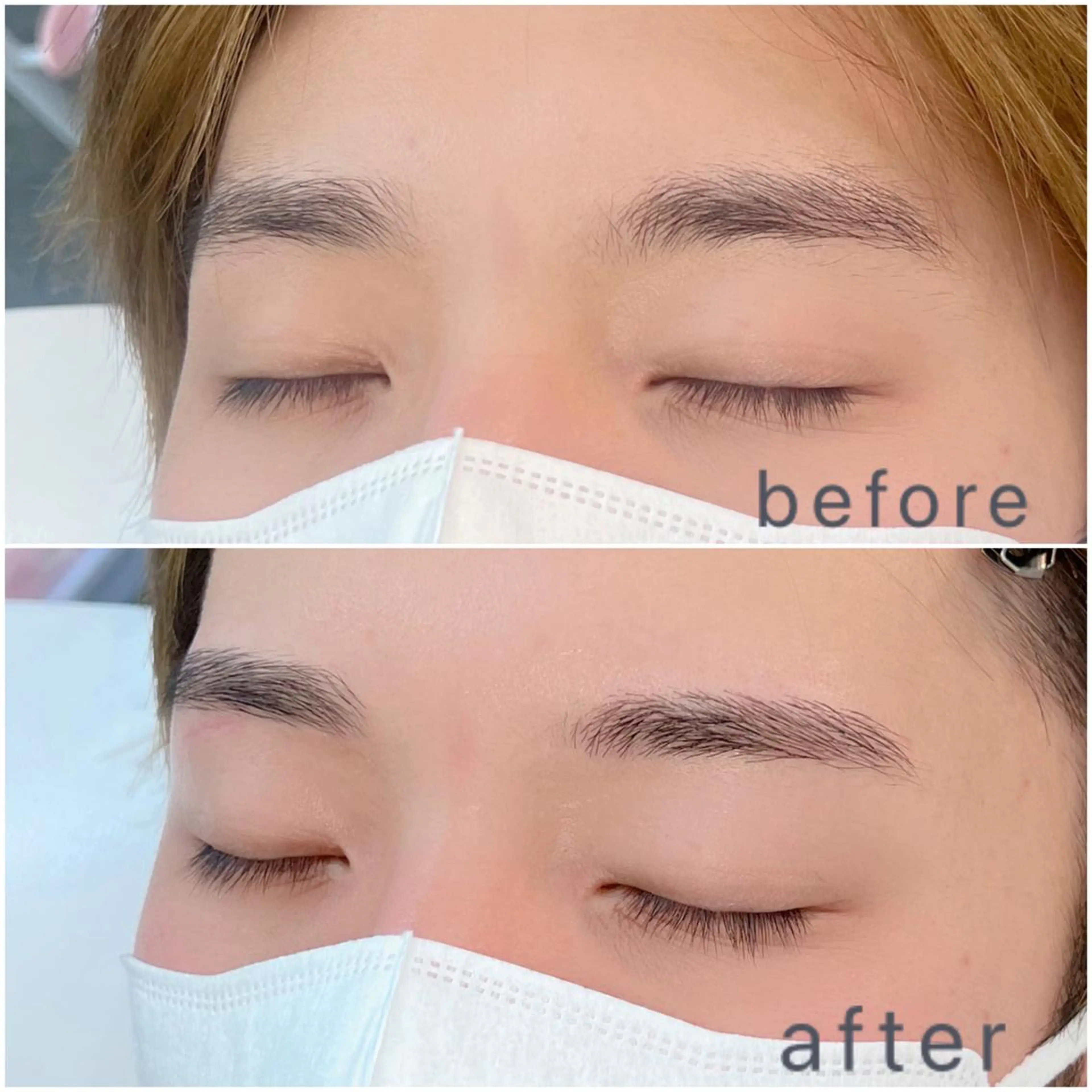 マツエク・マツパ アイブロウ メンズアイブロウ 眉毛ワックス脱毛 眉/まつ毛パーマ専門 Ochi🫧の眉毛・アイブロウイメージ