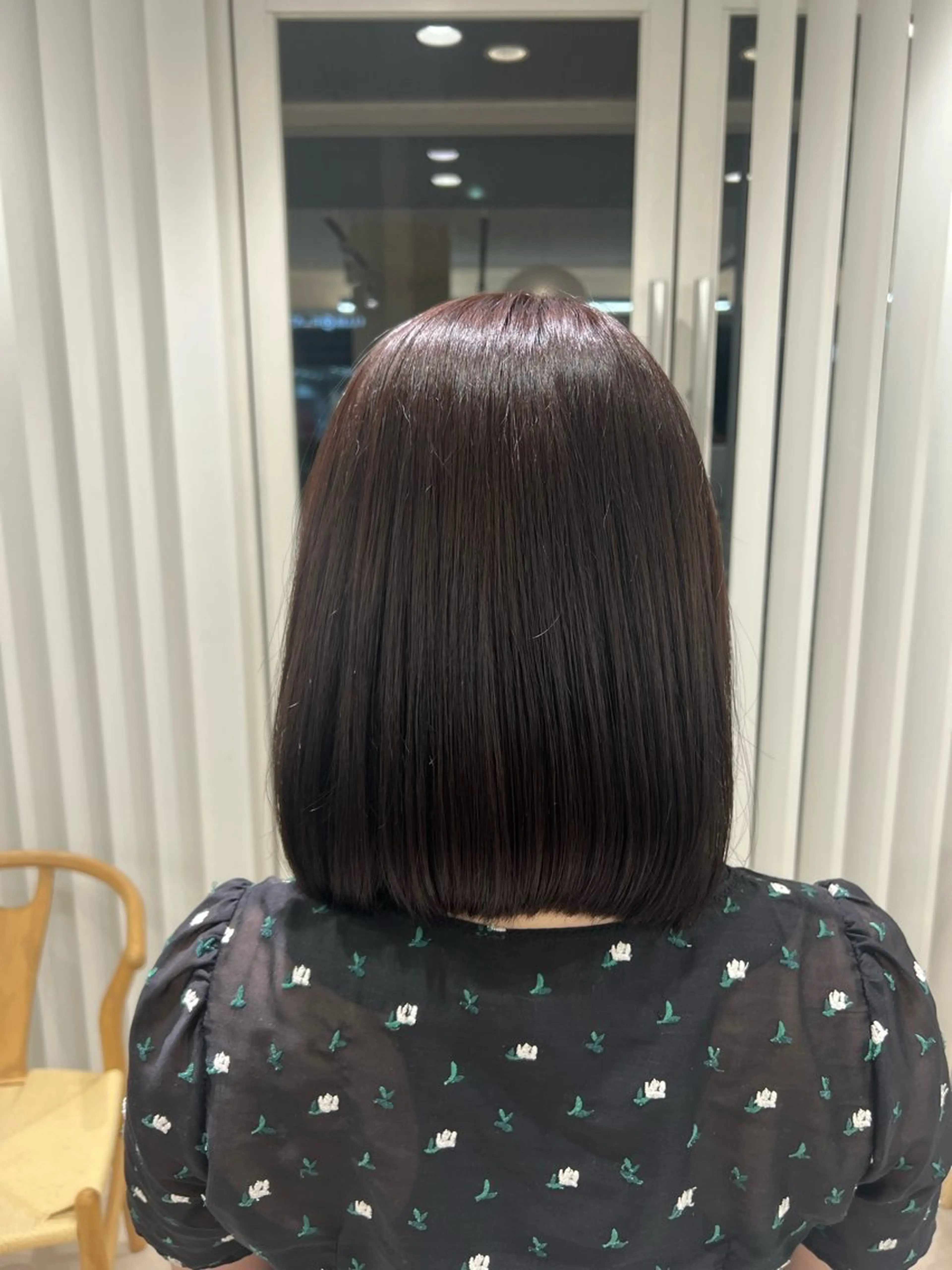 ミディアム カラー トリートメント 艶カラー/透明感 /ヒグチアオイのヘアスタイル