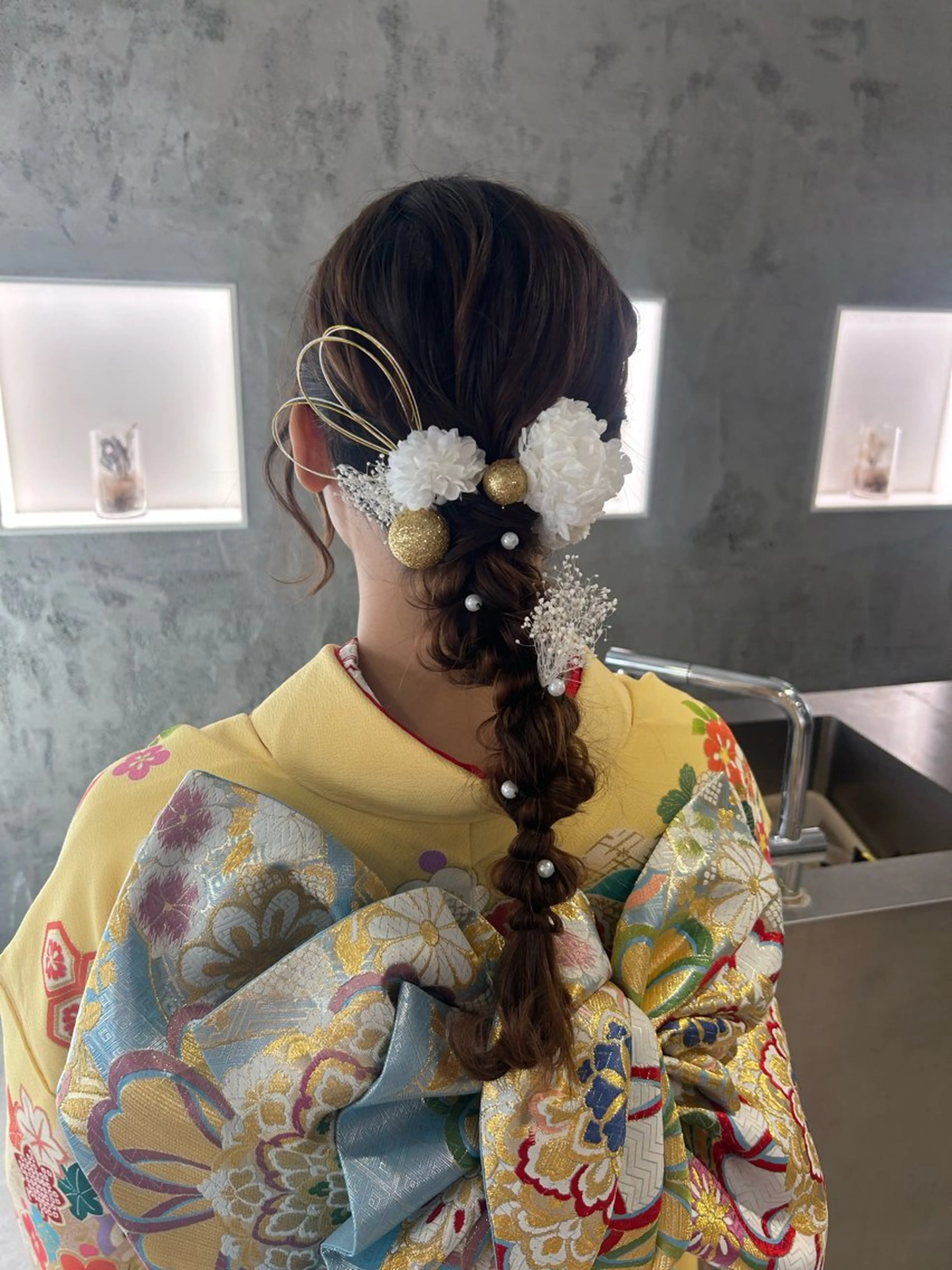 着付け 🦋Misaki🦋 メンズパーマ/着付けのヘアスタイル