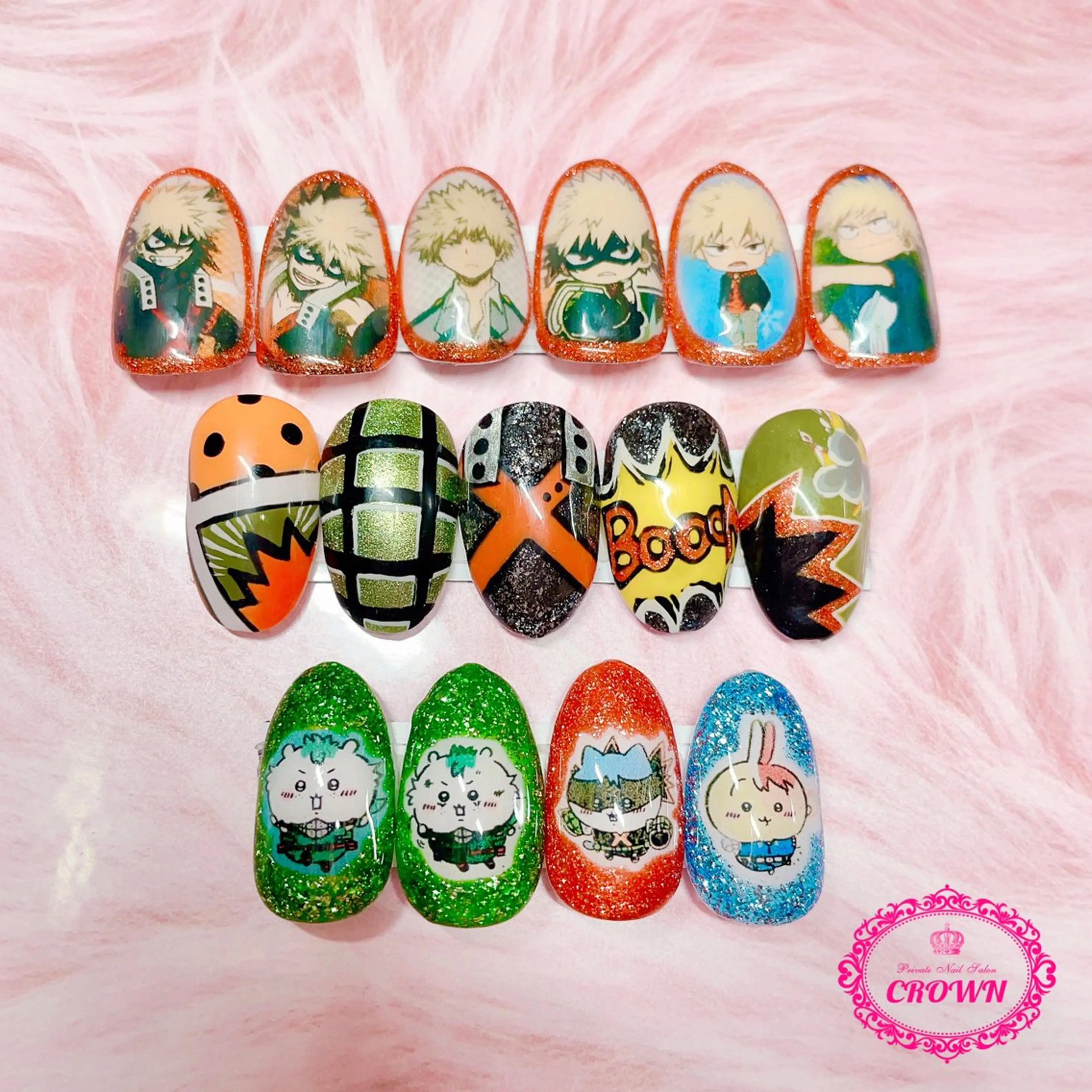 ネイル CROWN プライベートサロンのネイルデザイン