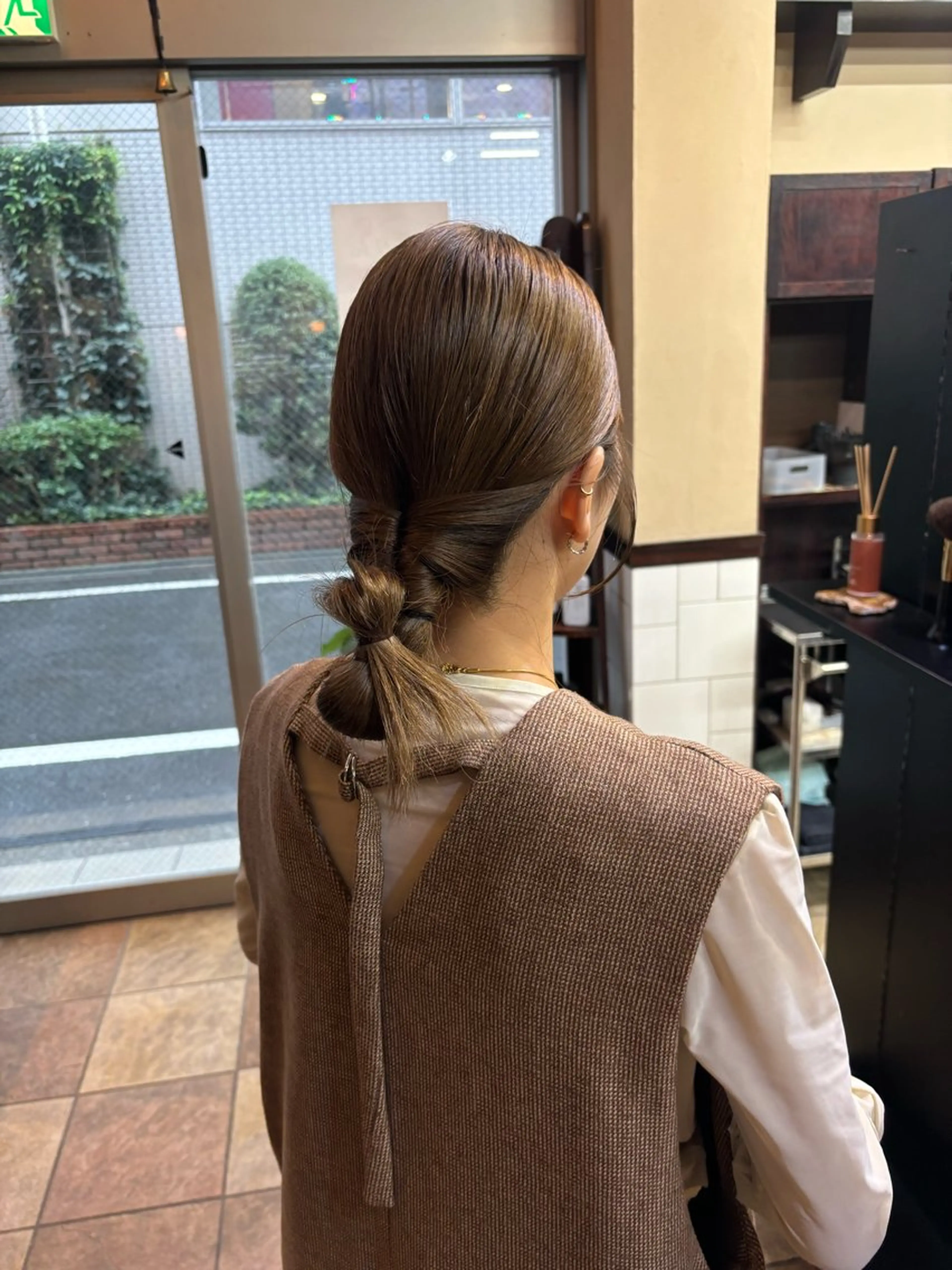 ヘアアレンジ げんば ななのヘアスタイル