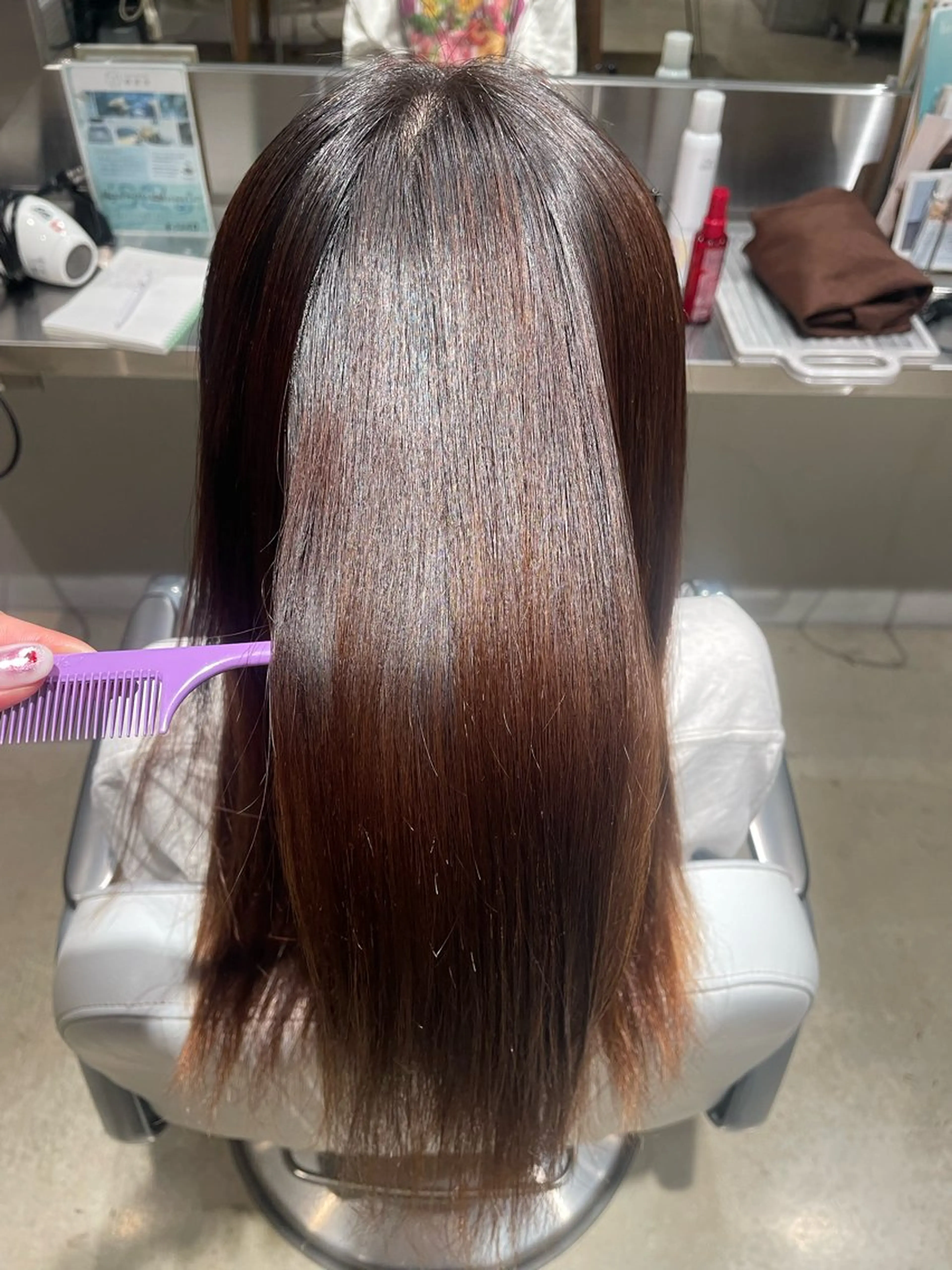 ロング パーマ 樋口 花穂のヘアスタイル