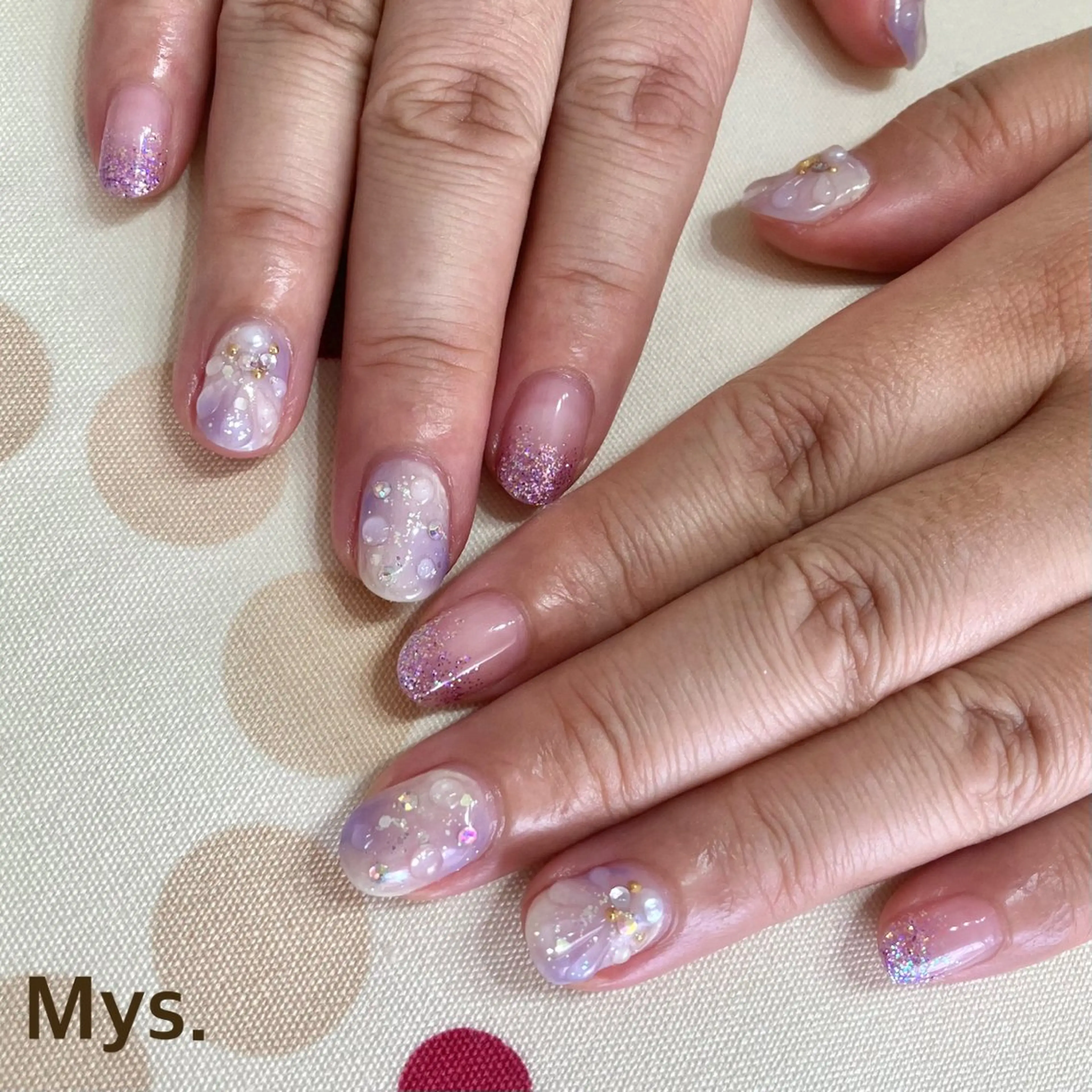 ネイル ハンドネイル Mys. 三上紗紀のネイルデザイン