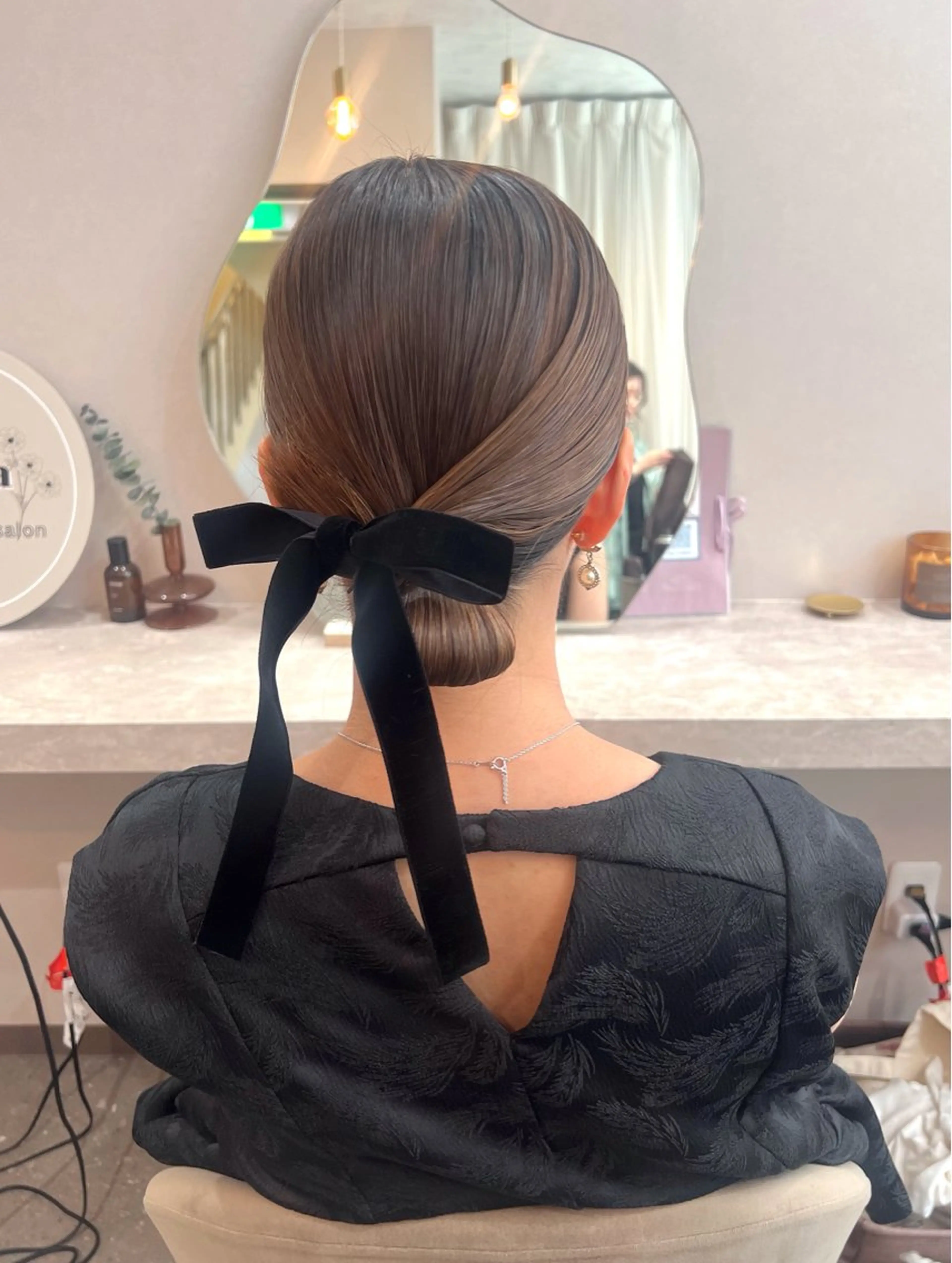 ミディアム ヘアセット エクステ＆ヘアセット Milaのヘアスタイル