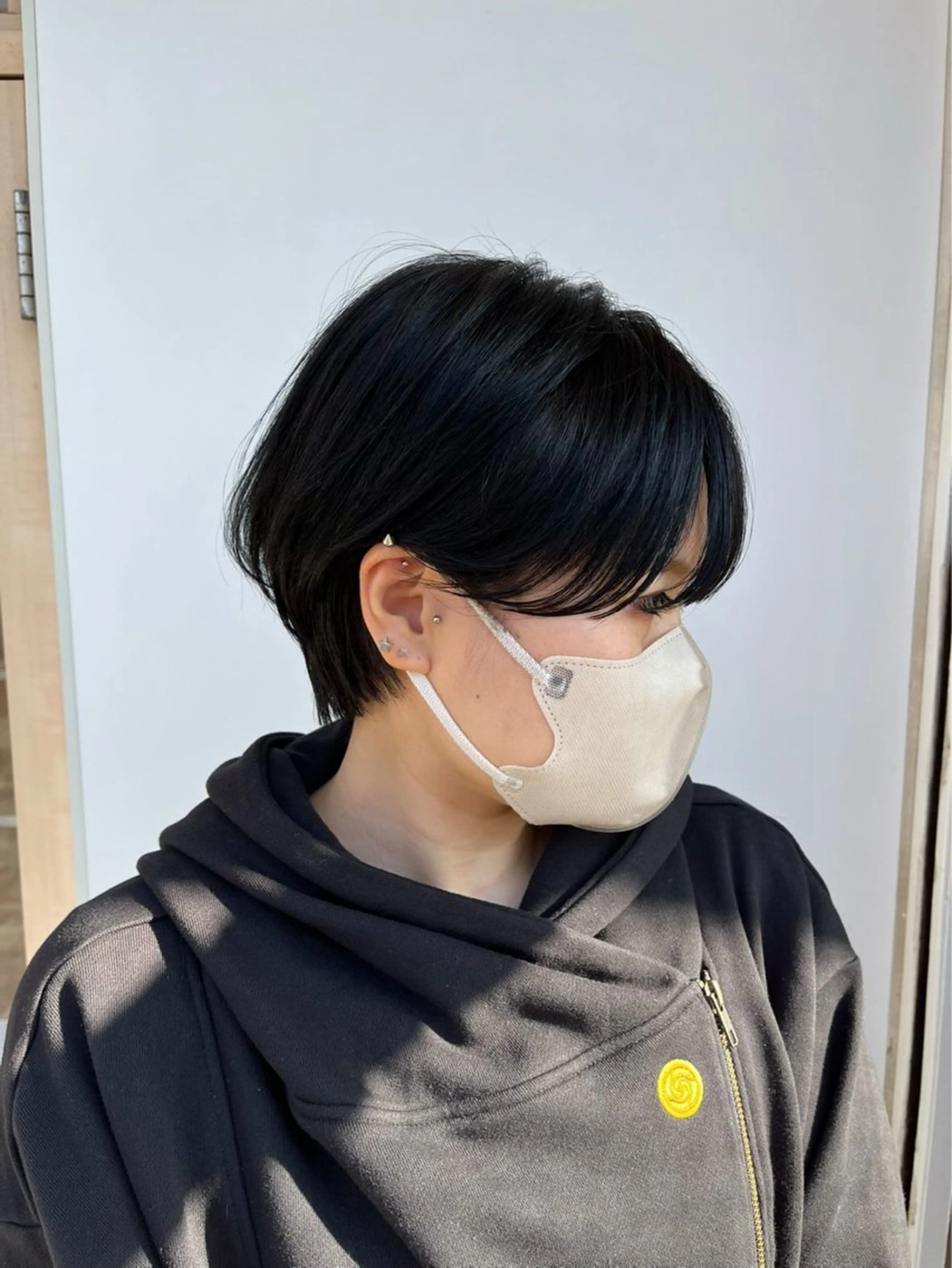 ショート emmie by  moremuu所属・レイヤー/韓国ヘア ハイトーンAIRIのヘアスタイル