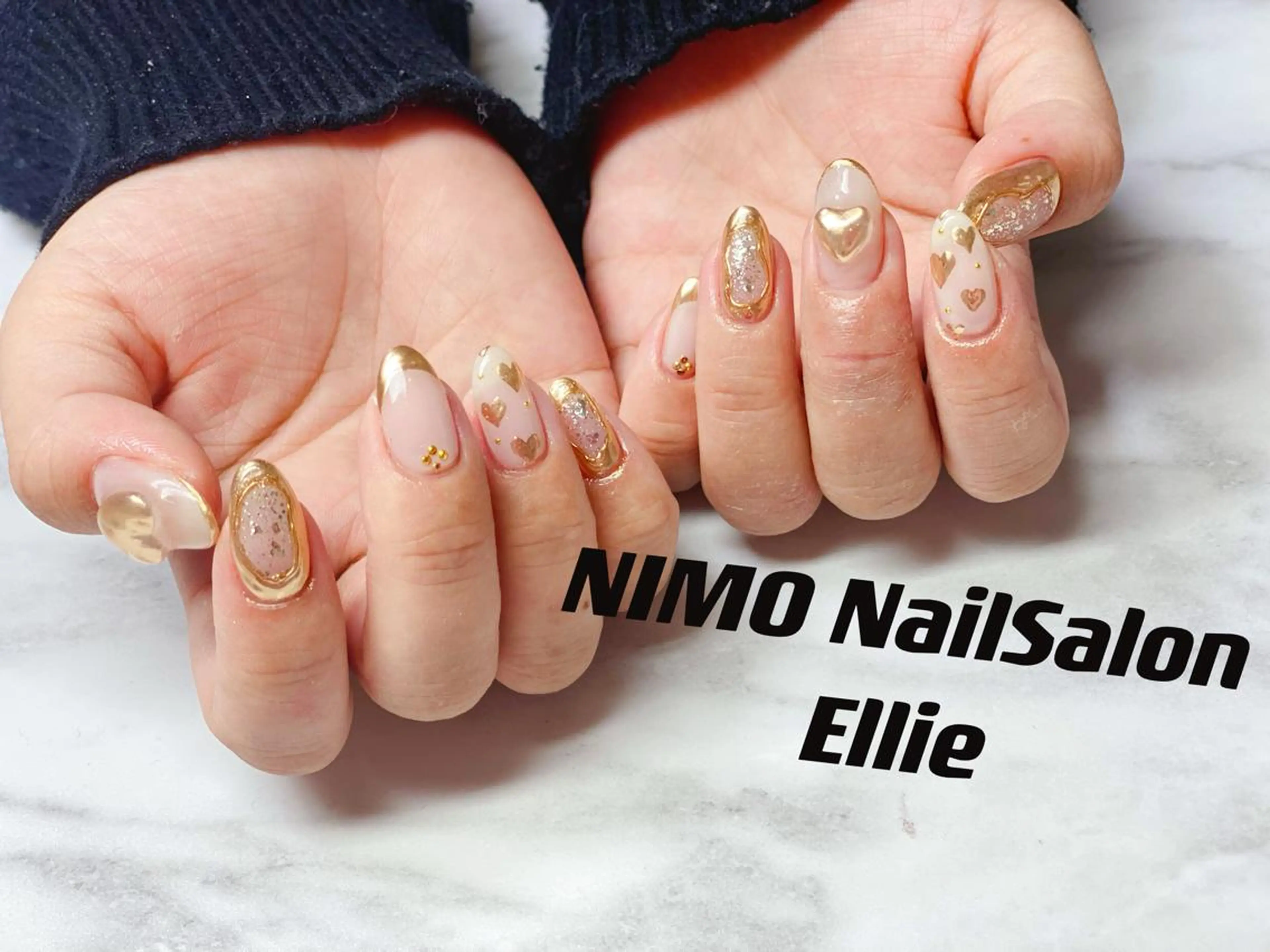 ネイル ハンドネイル ハンドケア 閨匠ビューティサロン 新橋店♡Ellieのネイルデザイン