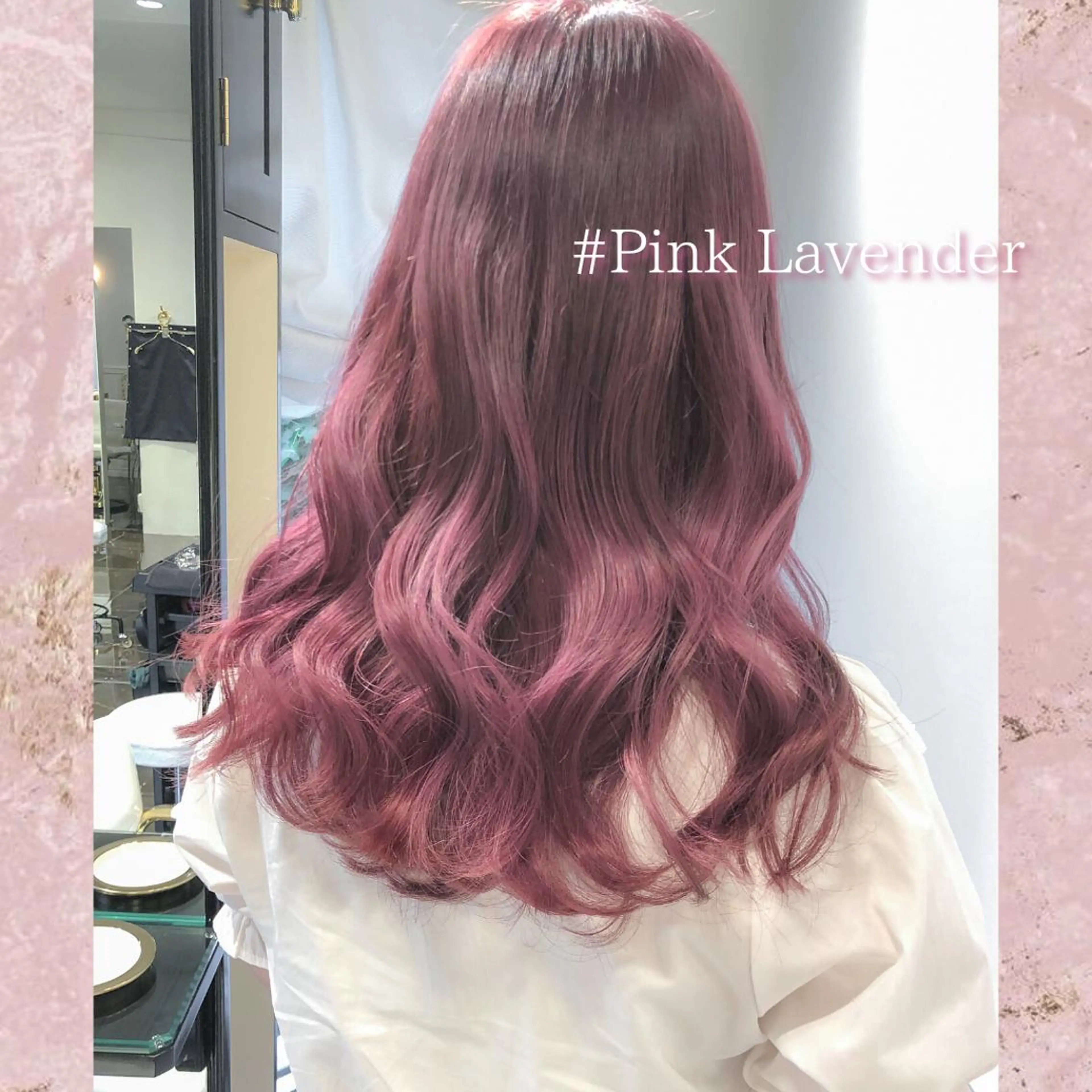 ロング カラー ブリーチ ヘアカラー トリートメント LOTTA CUCCI所属・miyu /トレンド カラー×艶髪のヘアスタイル