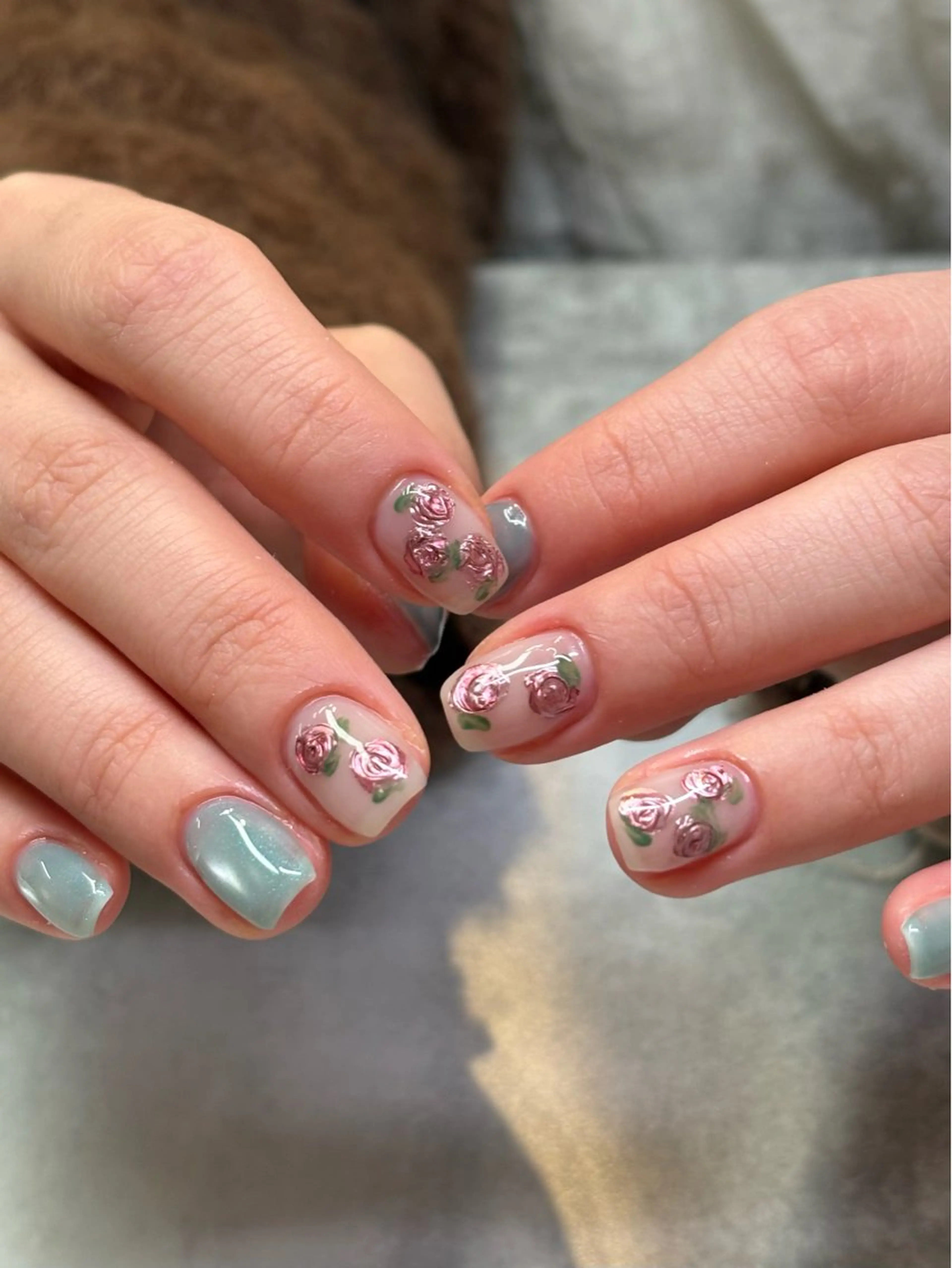 ネイル ハンドネイル Glad nail toyonのネイルデザイン