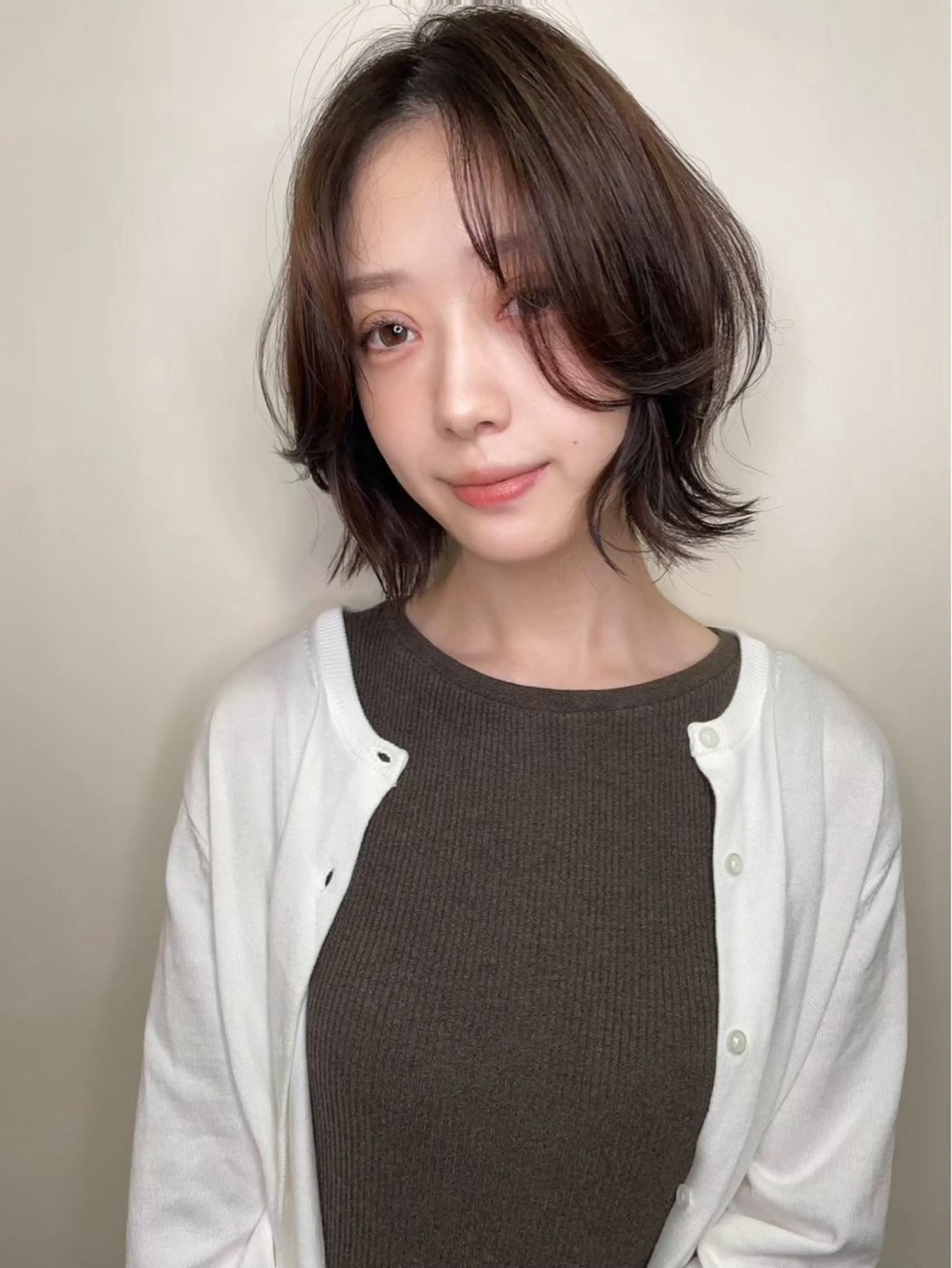 ミディアム カラー カット ヘアカラー イーストハムネオ高木 亮人🌿のヘアスタイル