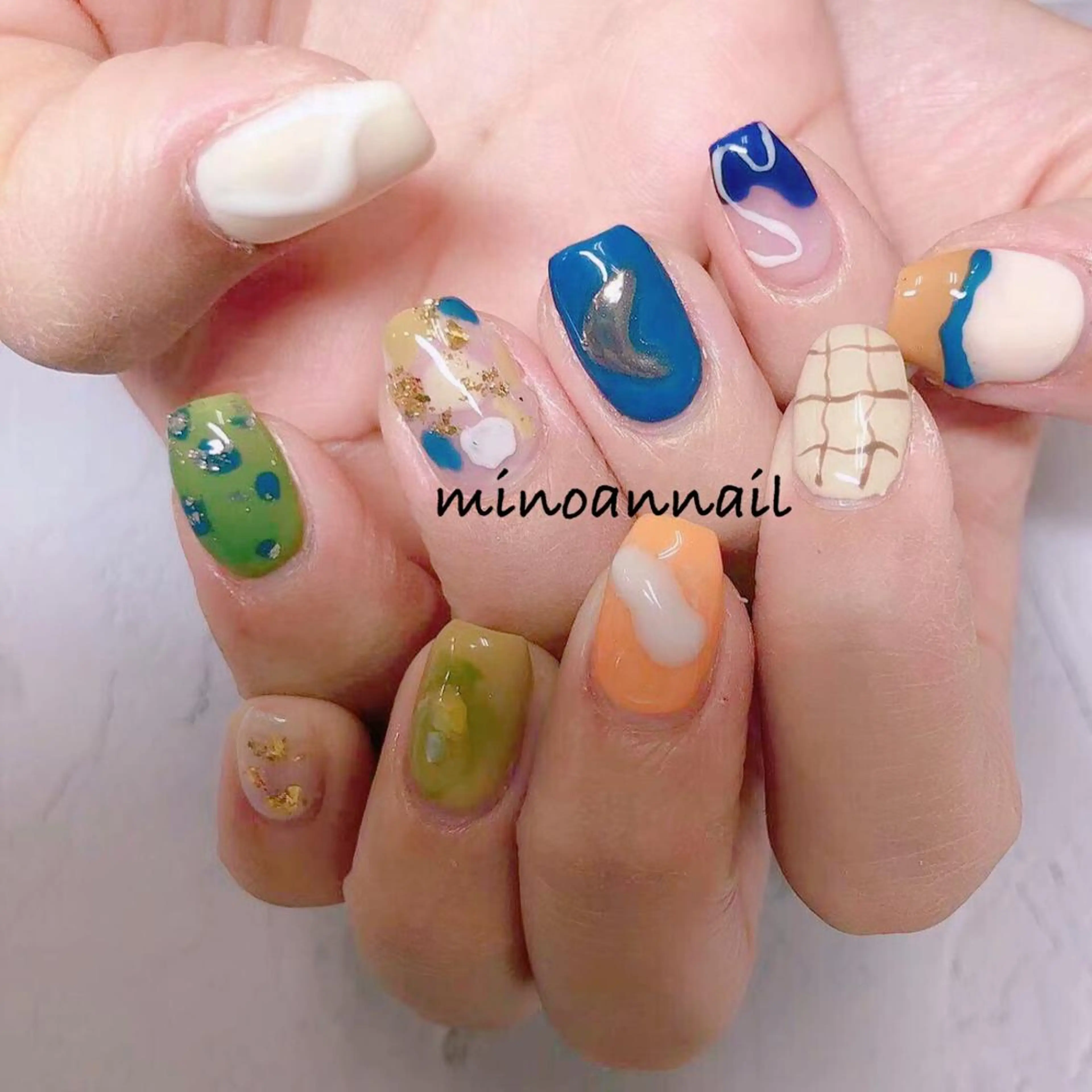 ネイル 美ノ庵ネイルサロン メトロポリタン前店のネイルデザイン