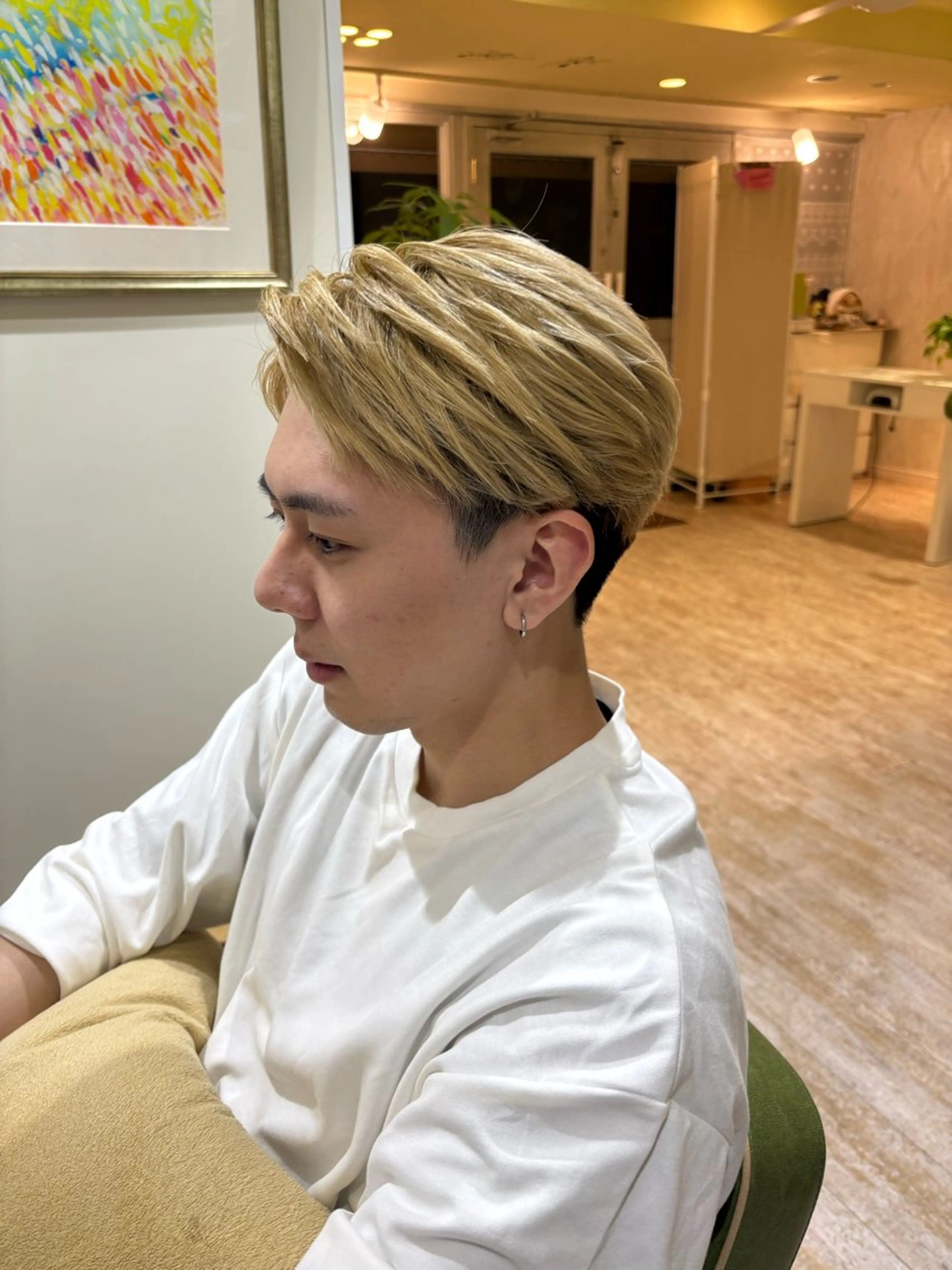 ショート カット ヘアセット AIN.ANLY.所属・顔まわりカット/レイ ヤーカット/小池 祐のヘアスタイル