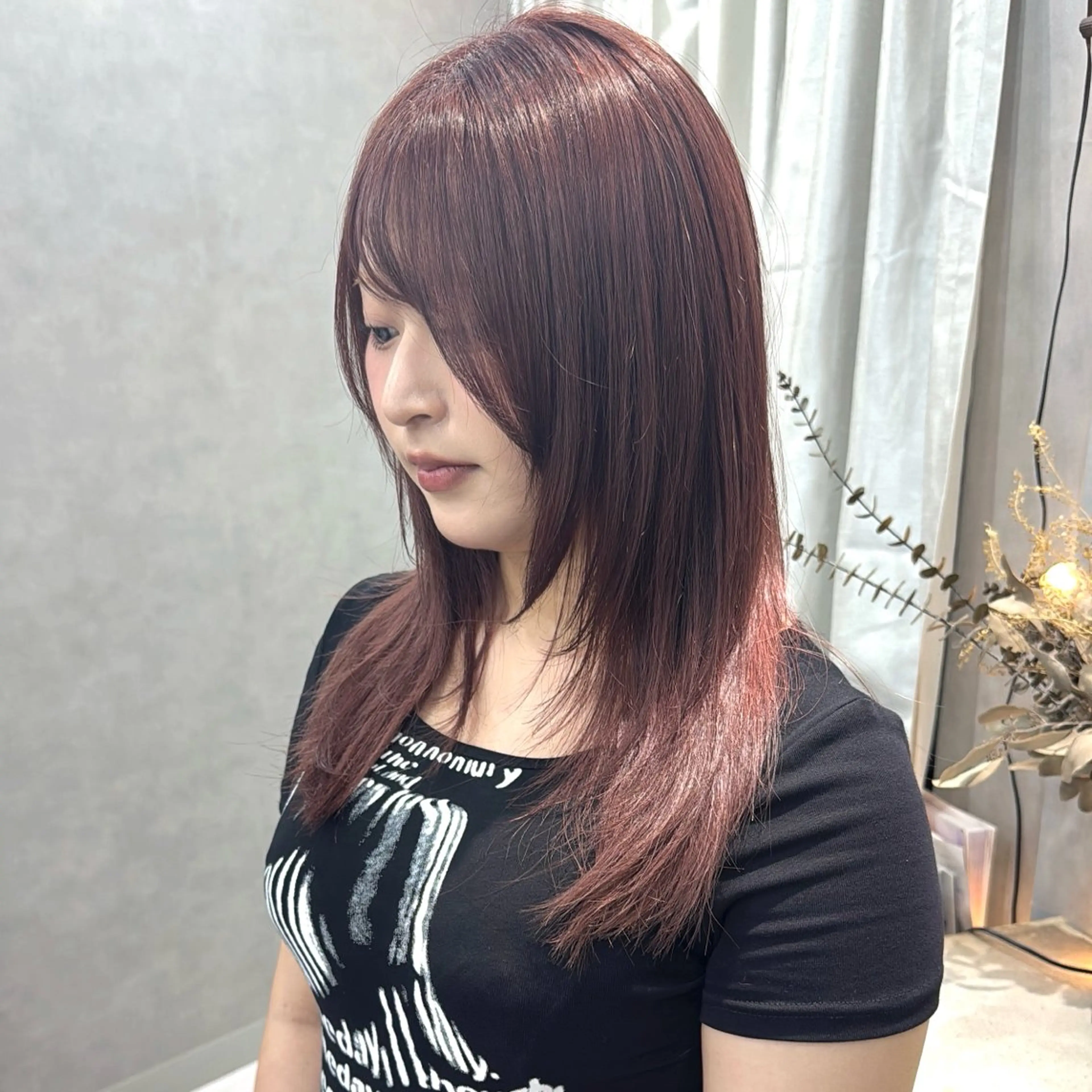 ロング カラー 暖色カラー/ブリーチ 🎀オビツメイ🎀のヘアスタイル