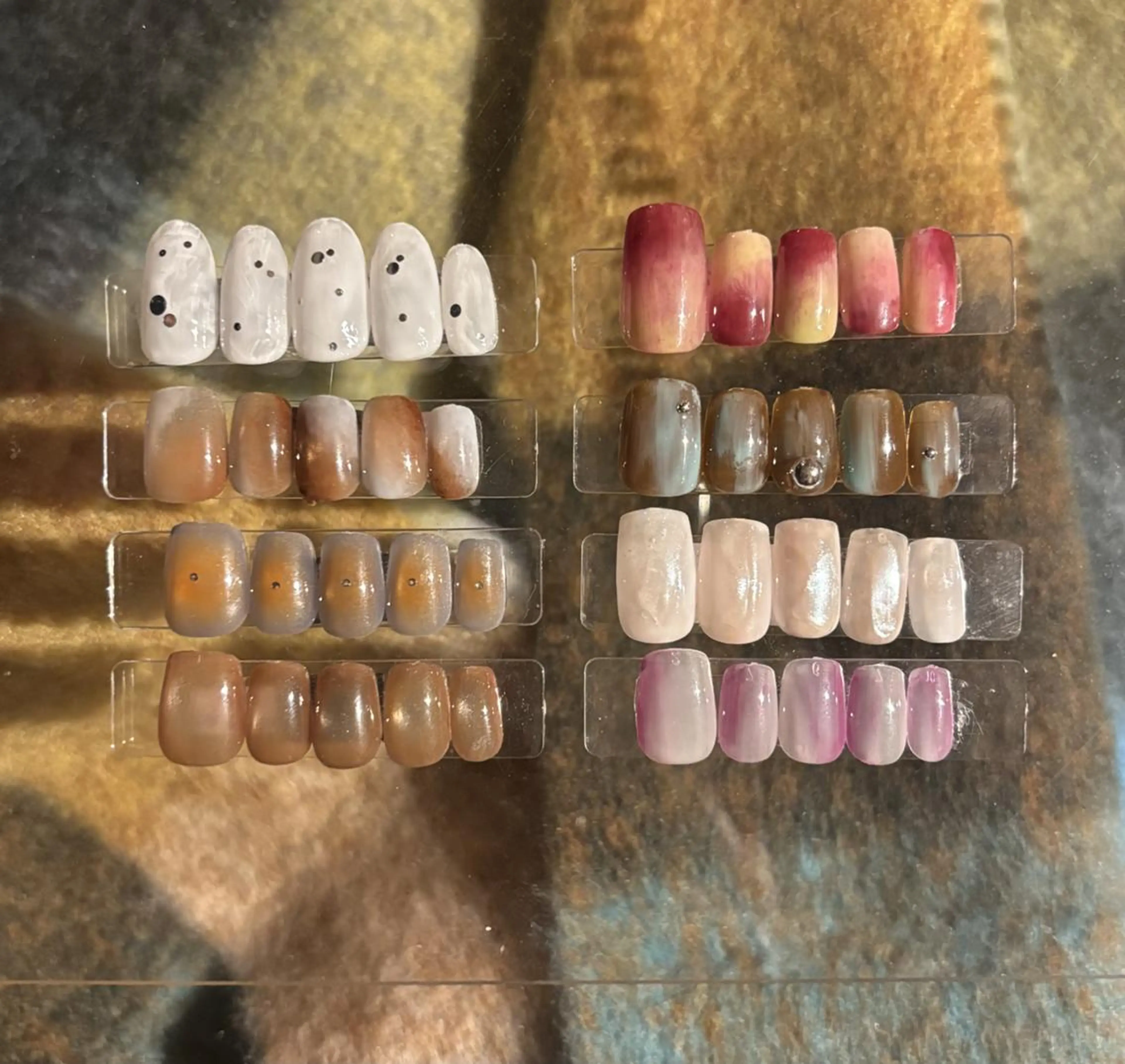 hand/お洒落ニュアンスコース🫒/新規オフ無料の写真