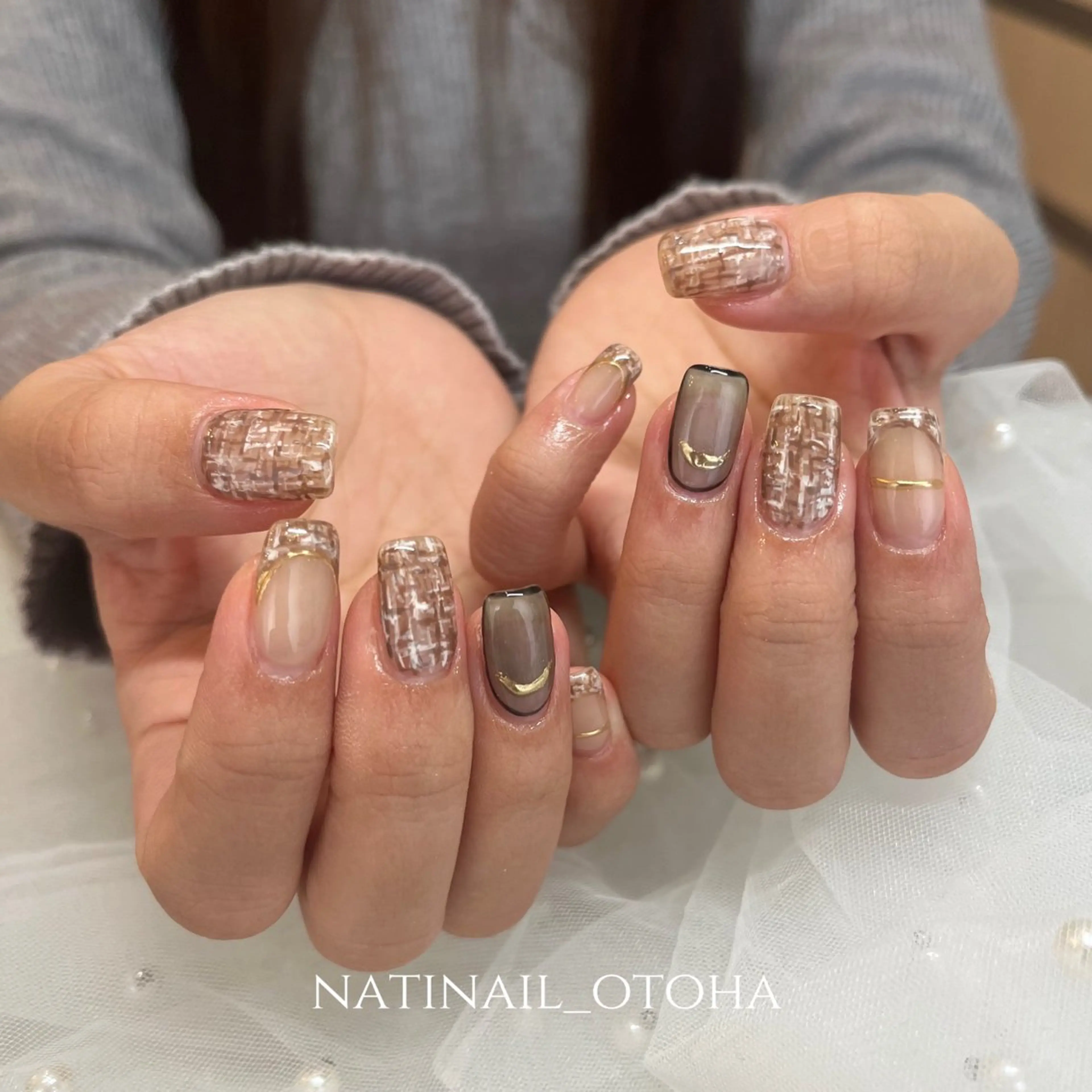 ネイル ハンドネイル natinail_otoha所属・toa. nailのネイルデザイン