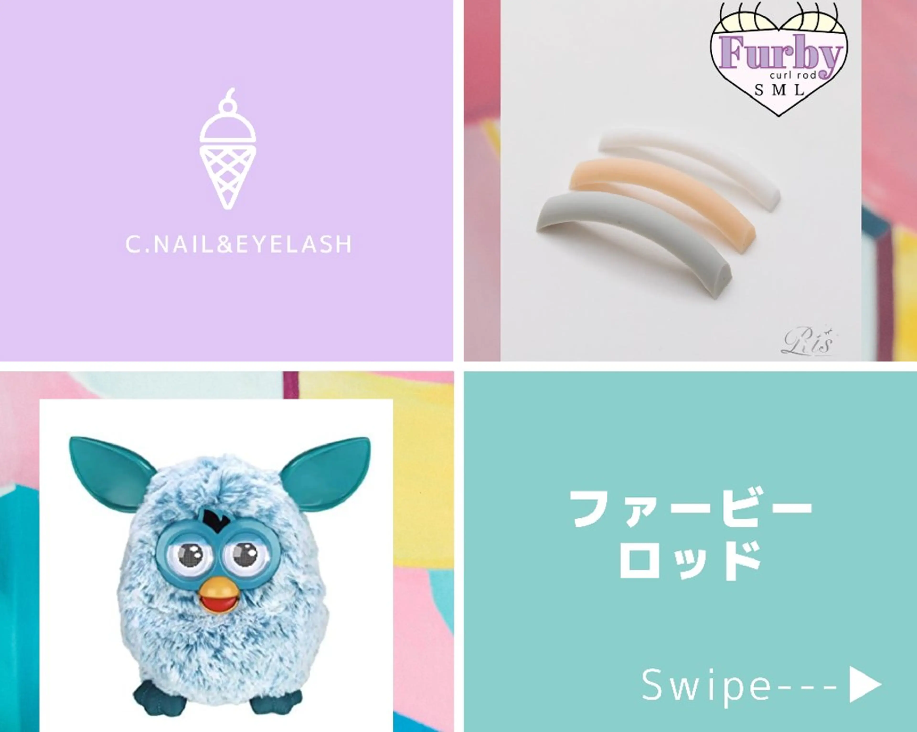 マツエク・マツパ マツパ C.Nail&EYE 　chiharuのマツエク・マツパデザイン