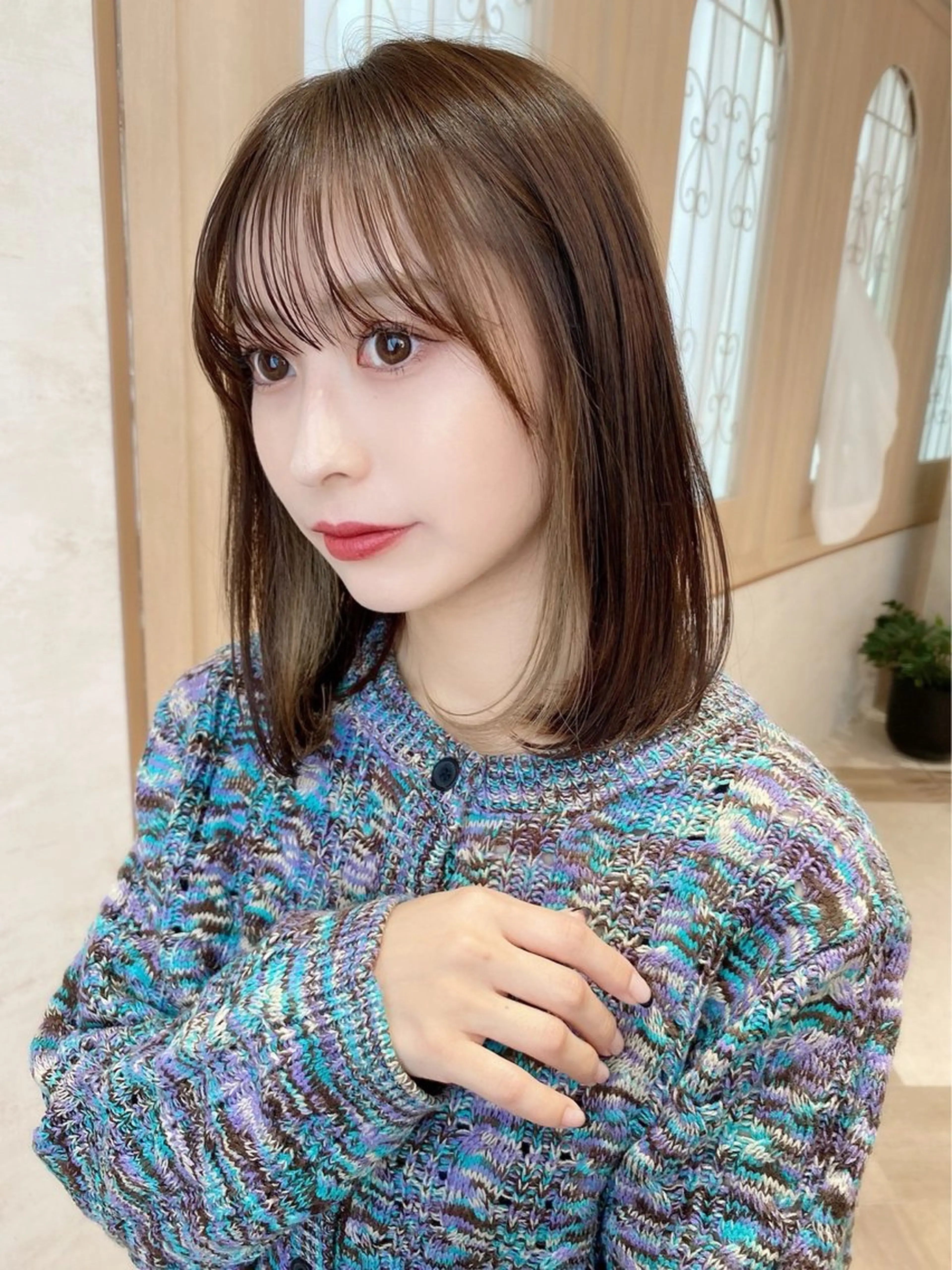 カラー 山田勇真 ボブ/縮毛矯正/金山のヘアスタイル