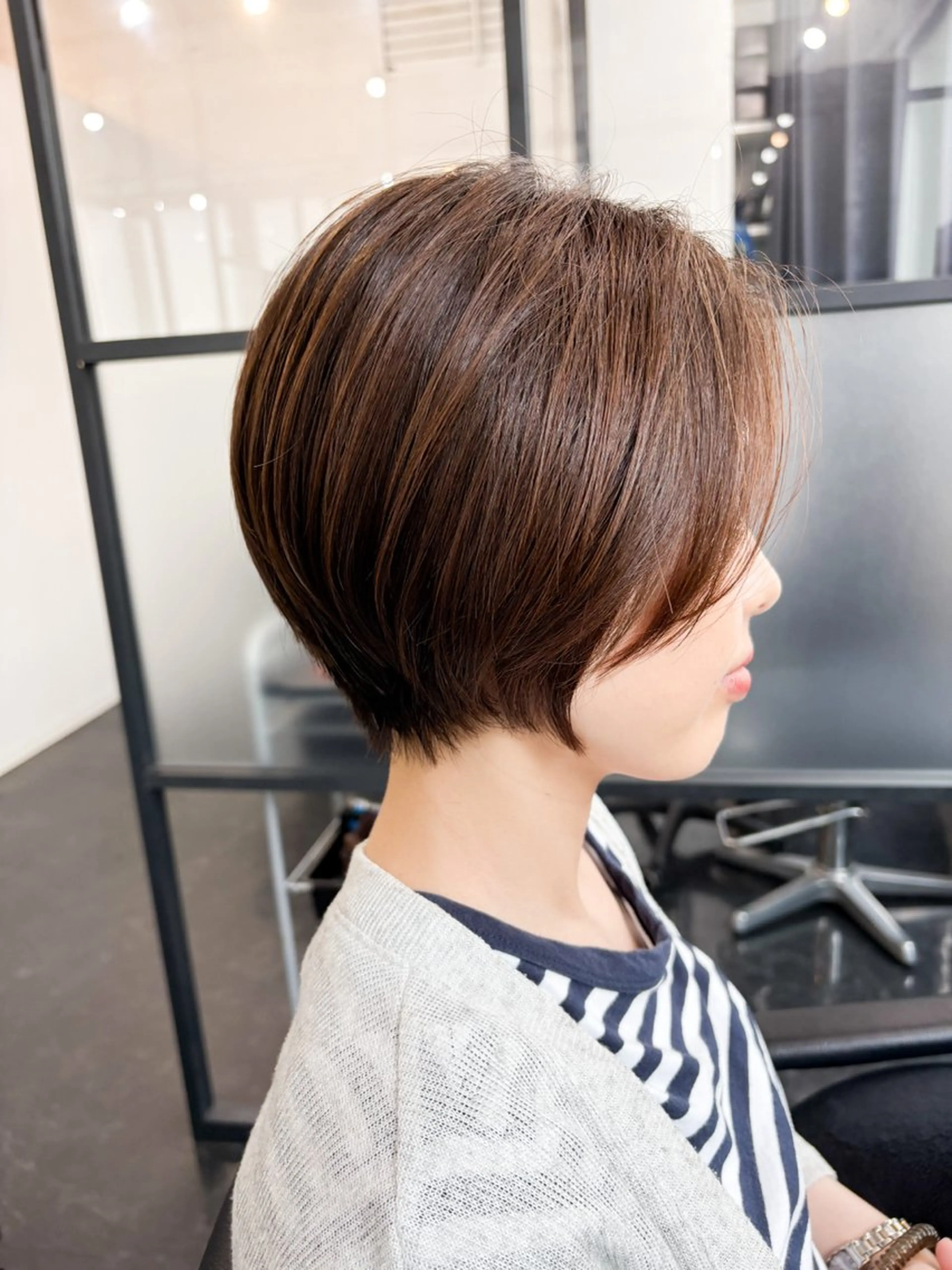 ショート THE ESCALA 町田店所属・町田/メンズカット/ センターパート/細木のヘアスタイル