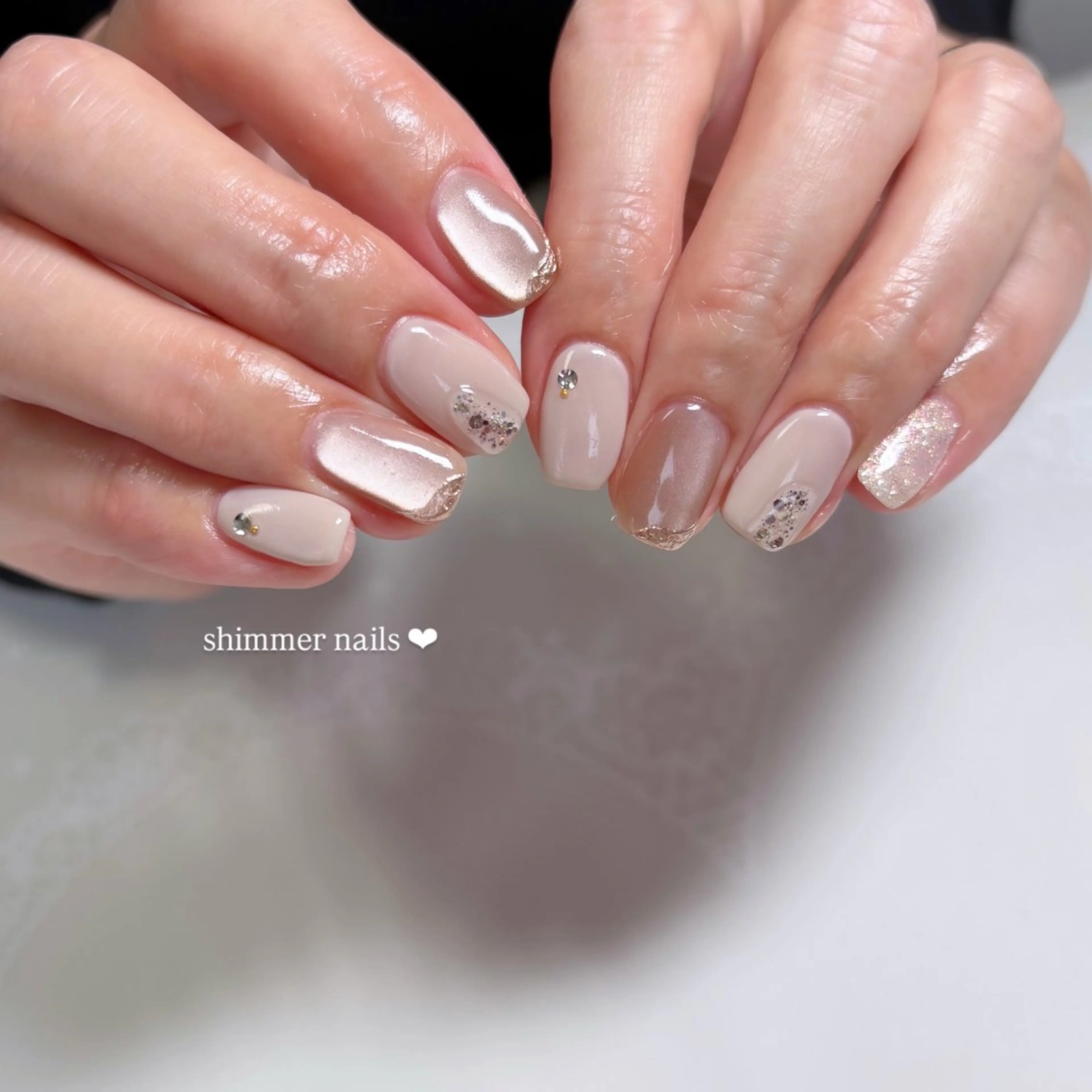 ネイル shimmer nailsのネイルデザイン