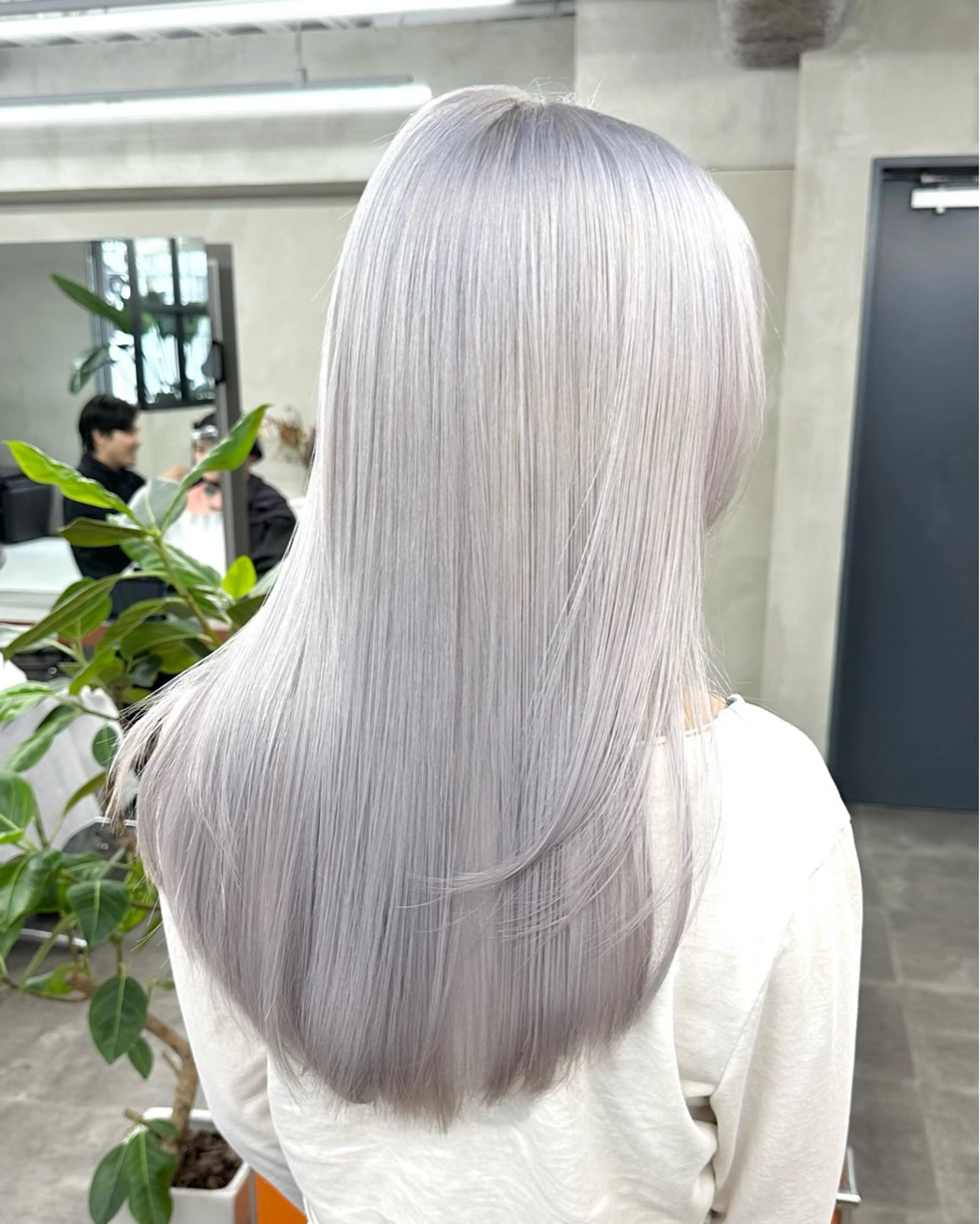 ロング カラー カット ヘアカラー トリートメント nico TOKYO 渋谷所属・ブリーチ　ハイトーン 特化🌈フジタハルキのヘアスタイル