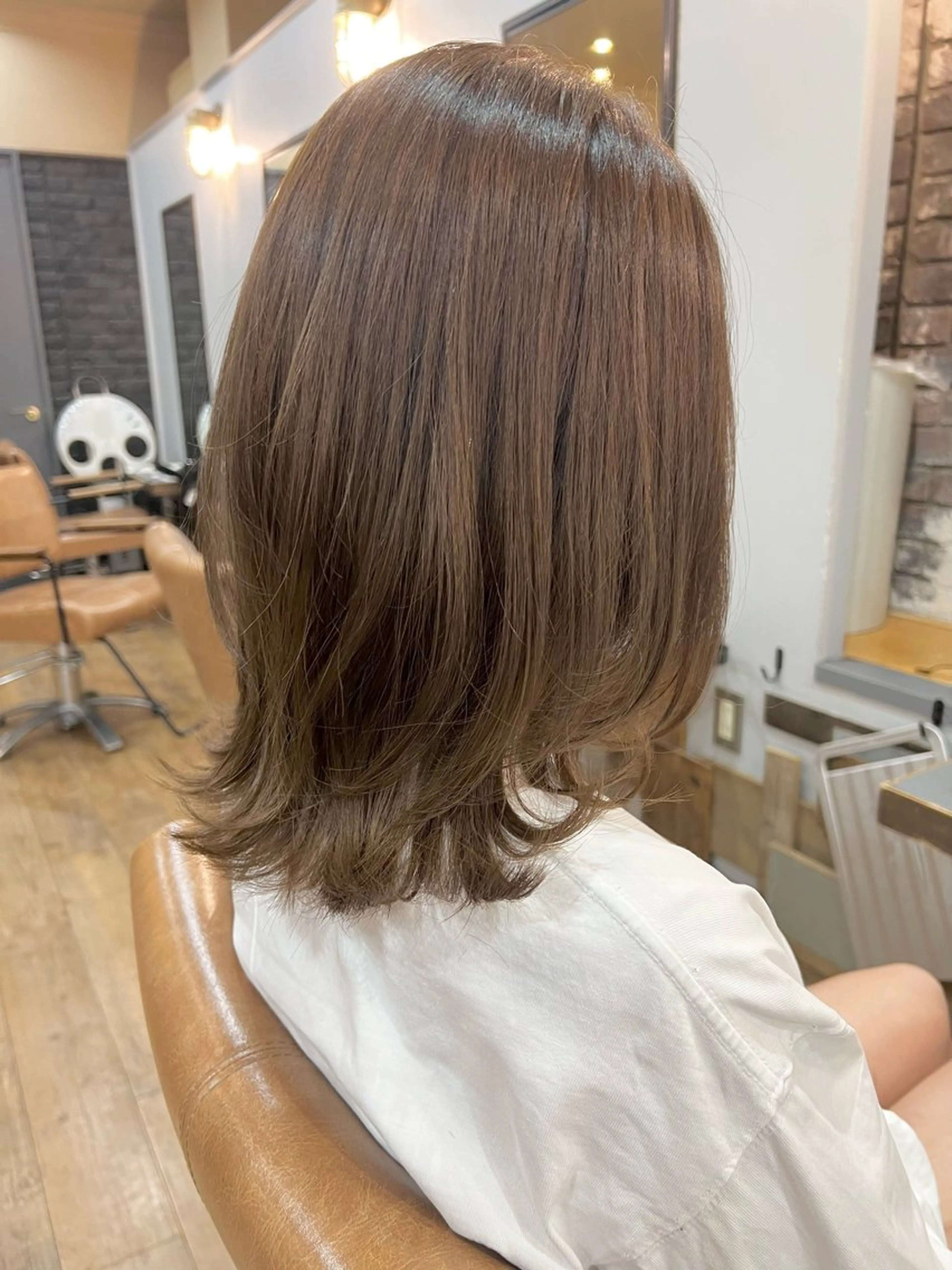 ミディアム カラー HairSalon SHIAN八王子店所属・SHIAN 八王子 🦋小林 美羅🦋のヘアスタイル