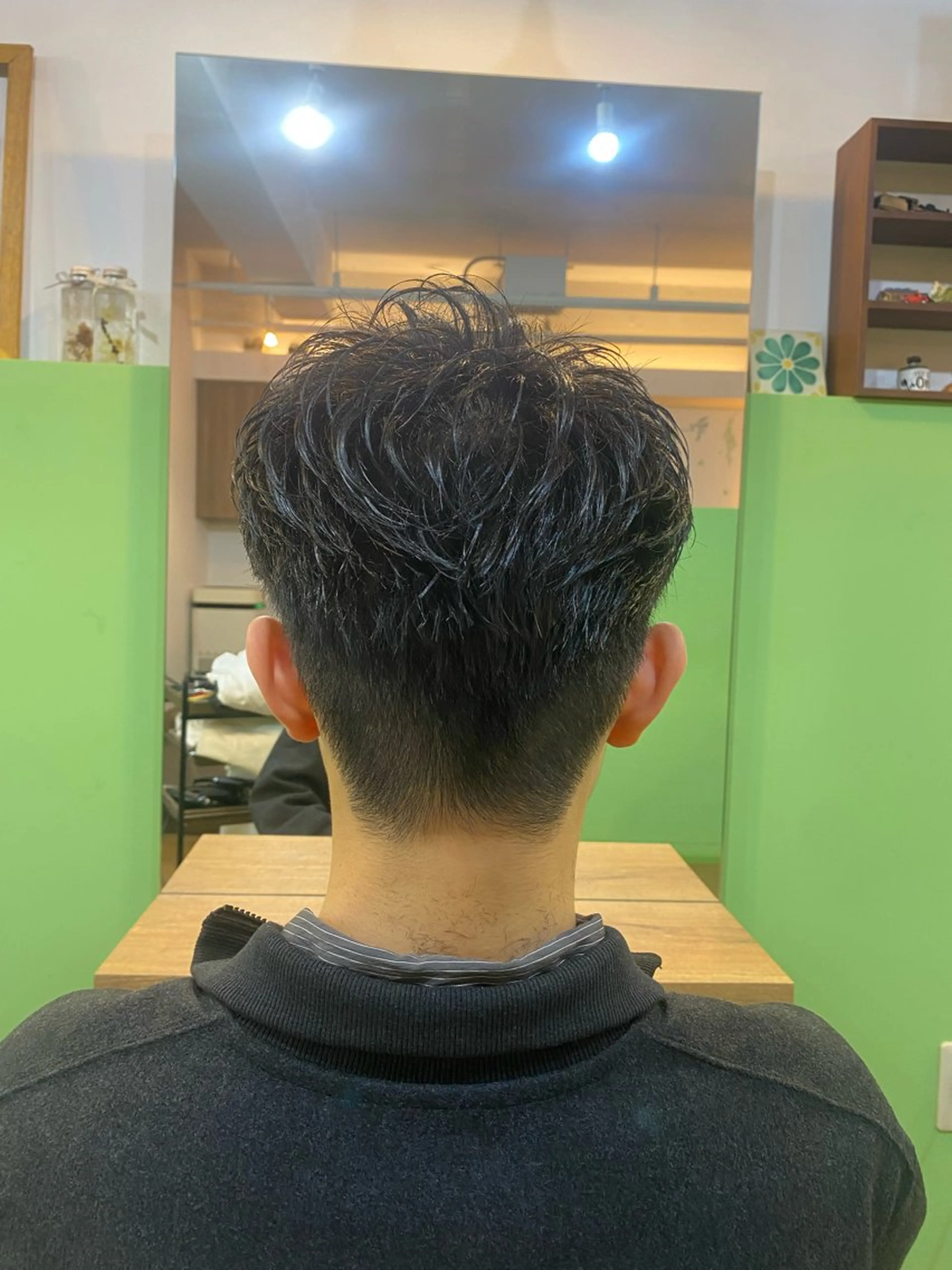 ヘアアレンジ メンズ カット メンズ特化 エシカル　松原大将のヘアスタイル