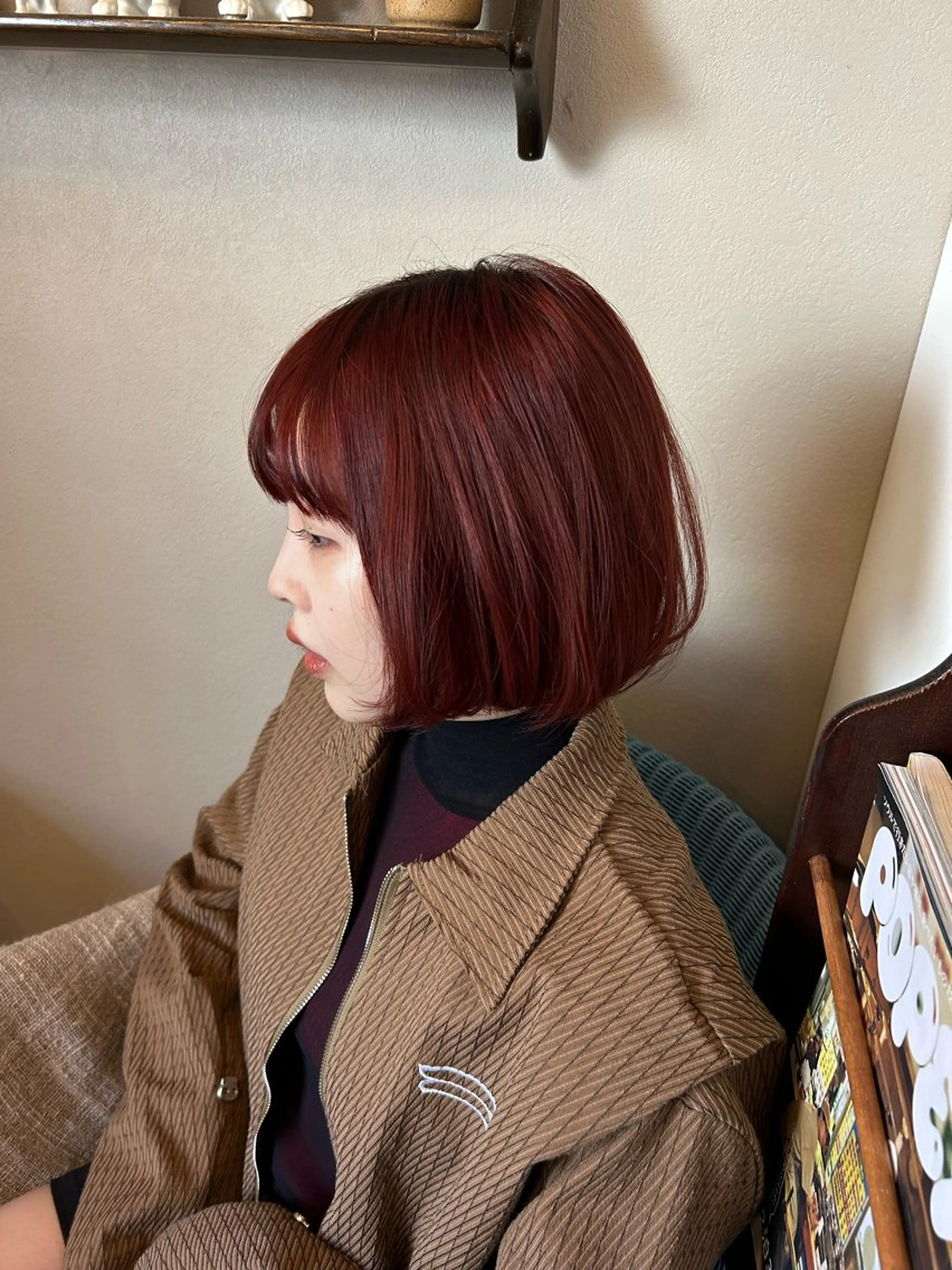 ショート カラー ヘアアレンジ ボブ Masaki ブリーチカラーのヘアスタイル
