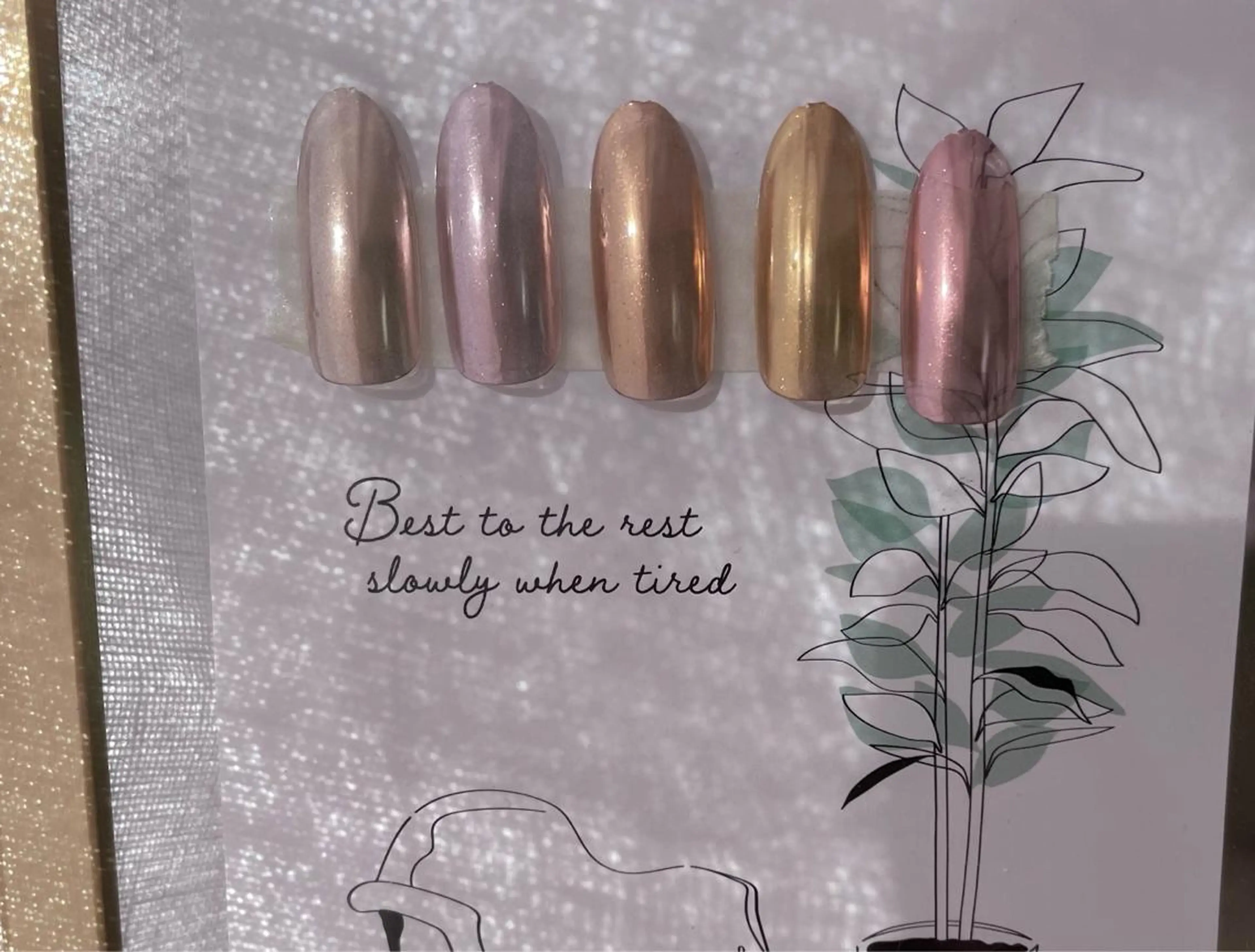 ニュアンスミラーワンカラー10本の写真