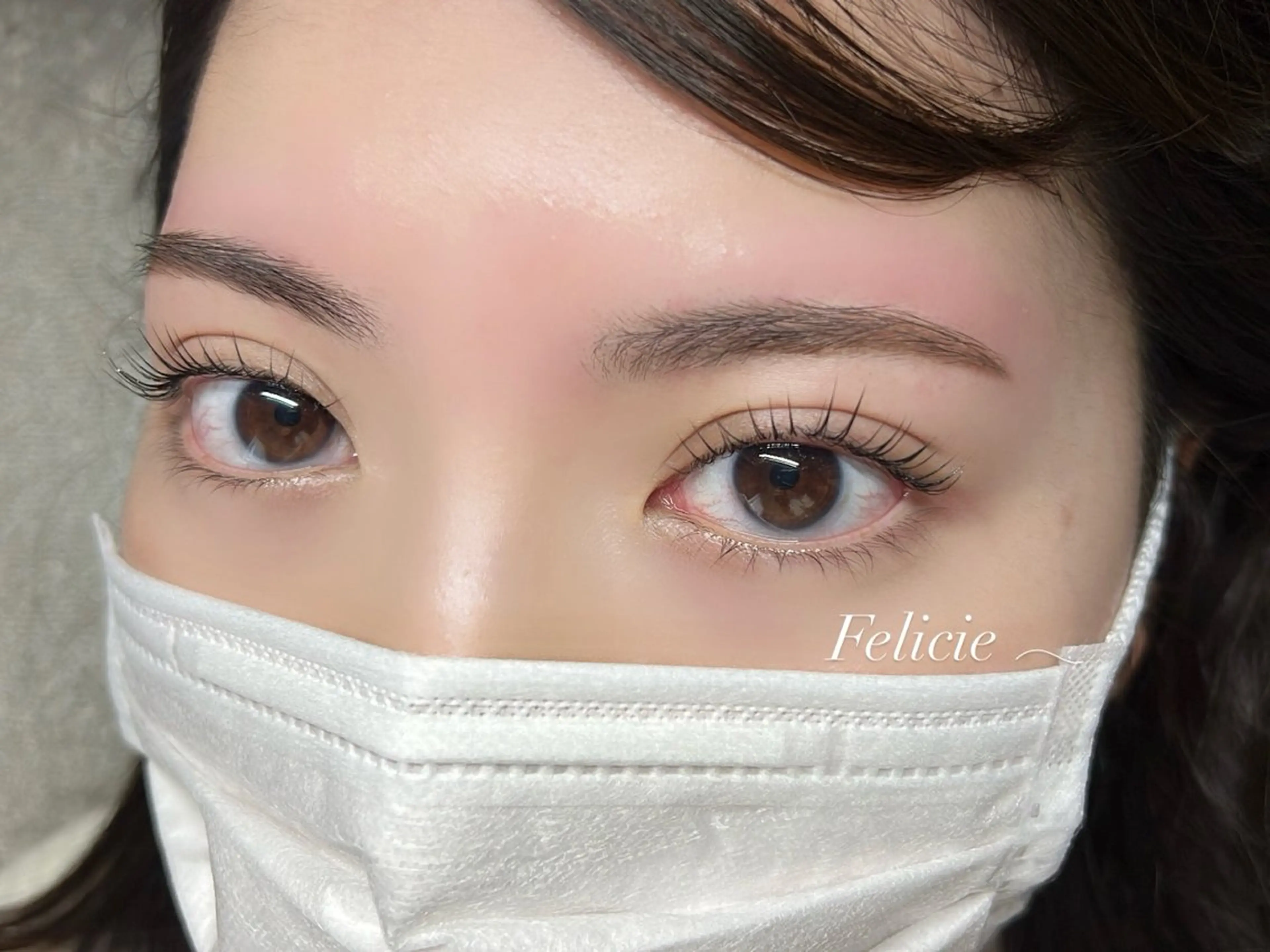 マツエク・マツパ パリジェンヌラッシュリフト ワックス脱毛 眉カット その他(アイブロウ) Felicie＊ Sayakaのマツエク・マツパデザイン