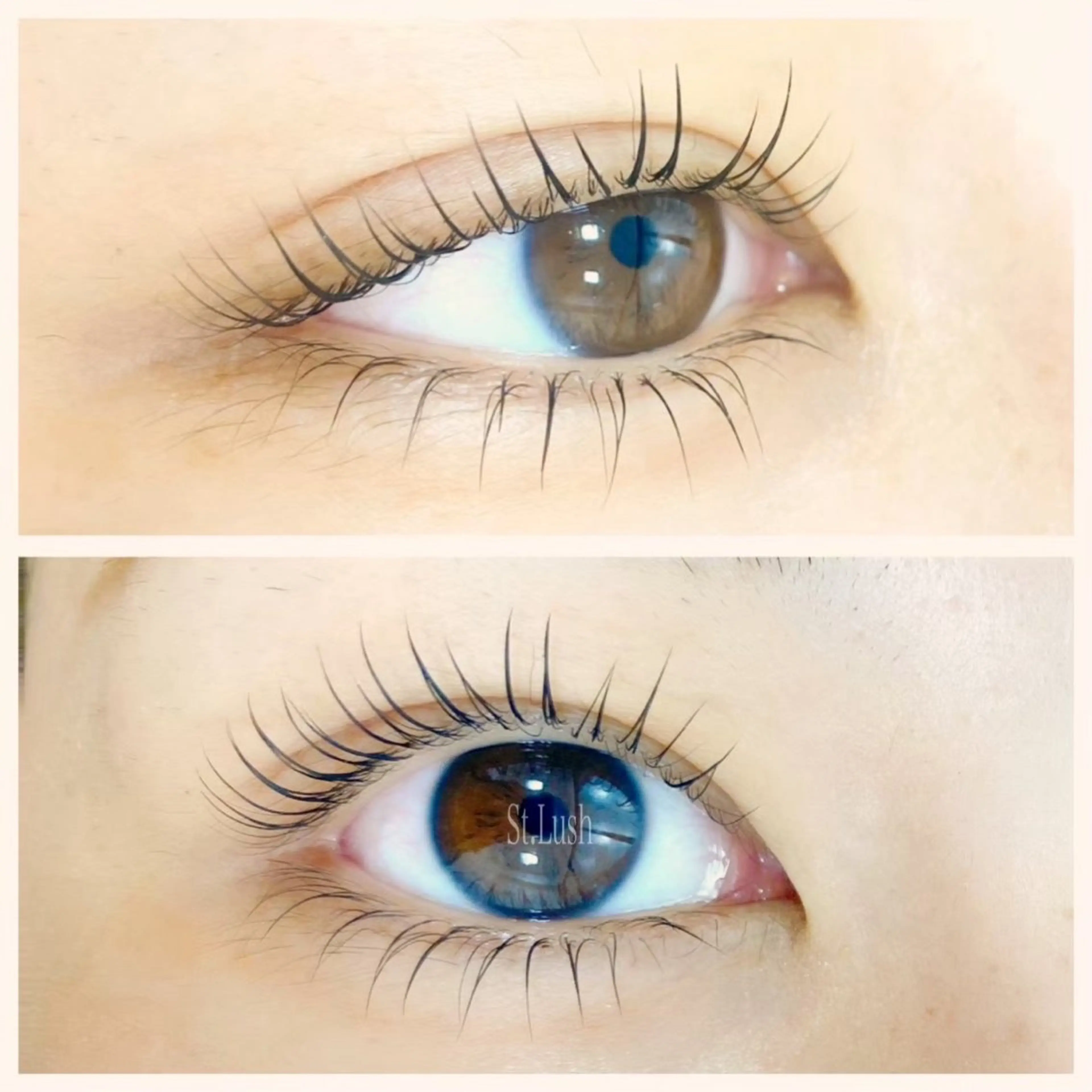 下まつ毛パーマの写真