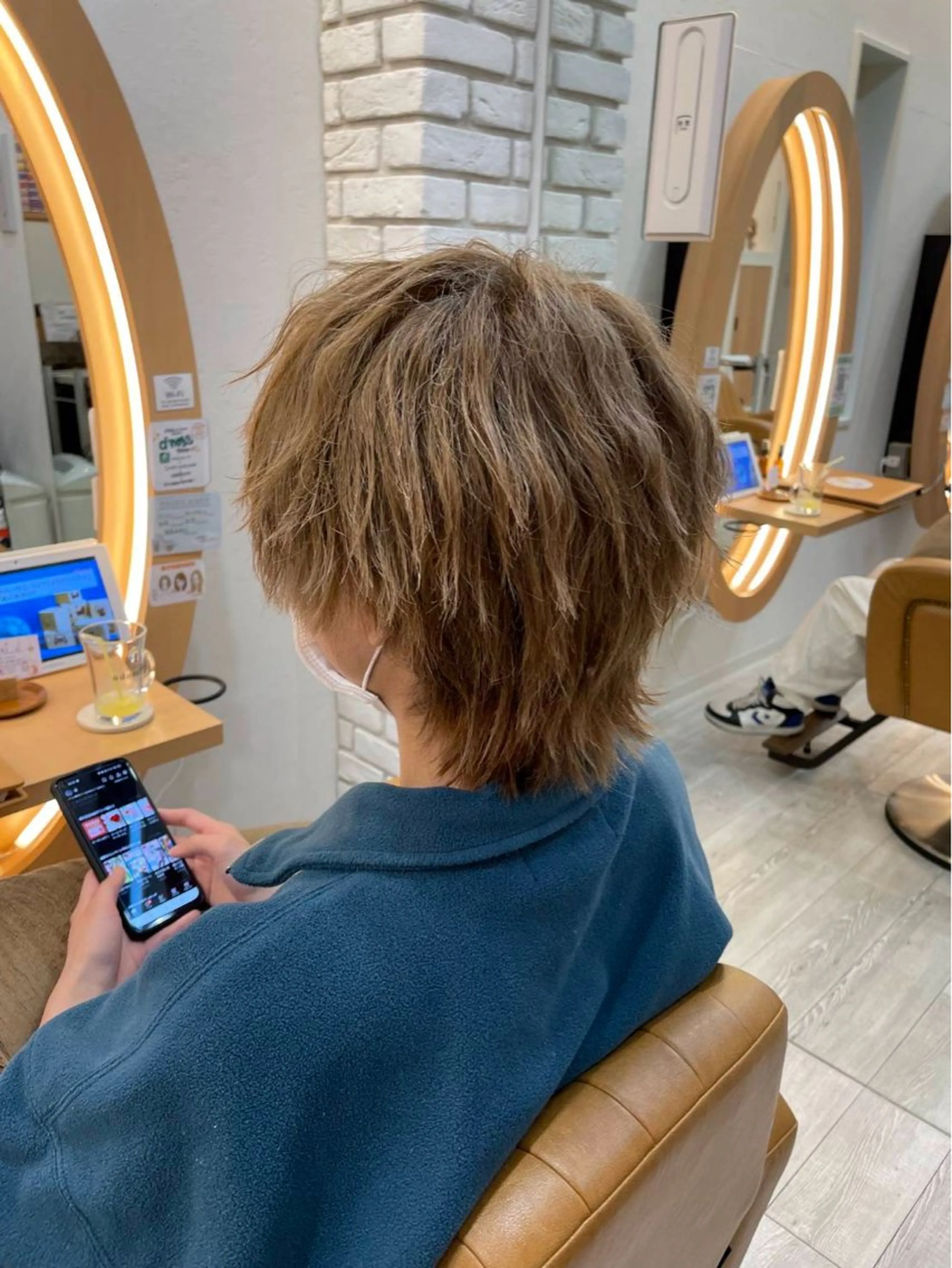 メンズ adorableけやき通り店所属・高橋 ひなののヘアスタイル