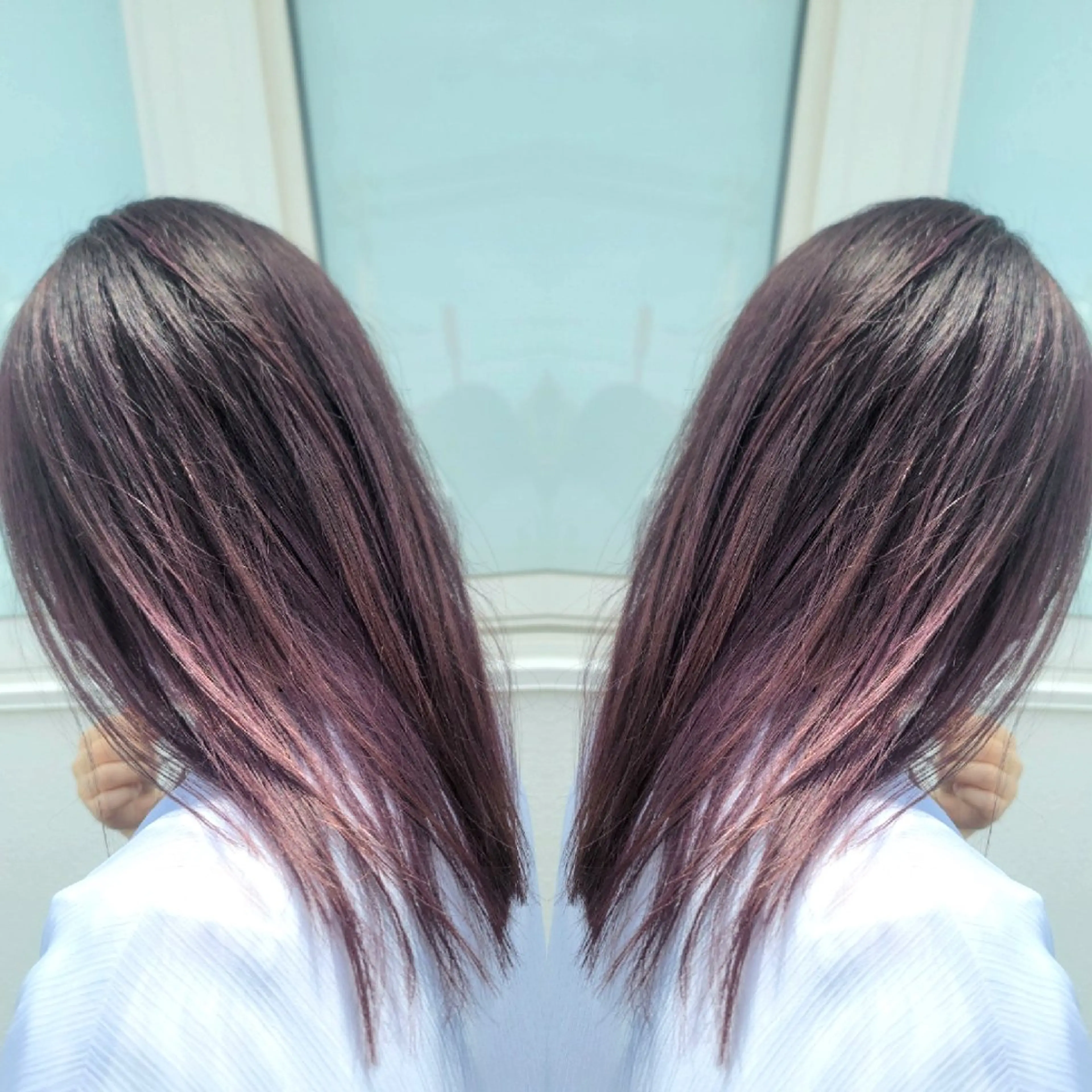 カット✂️➕️🌈髪質改善カラー🌈イルミナorアディクシー➕️TOKIO⑤stepトリートメント☀➕️ナノスチーム💧の写真