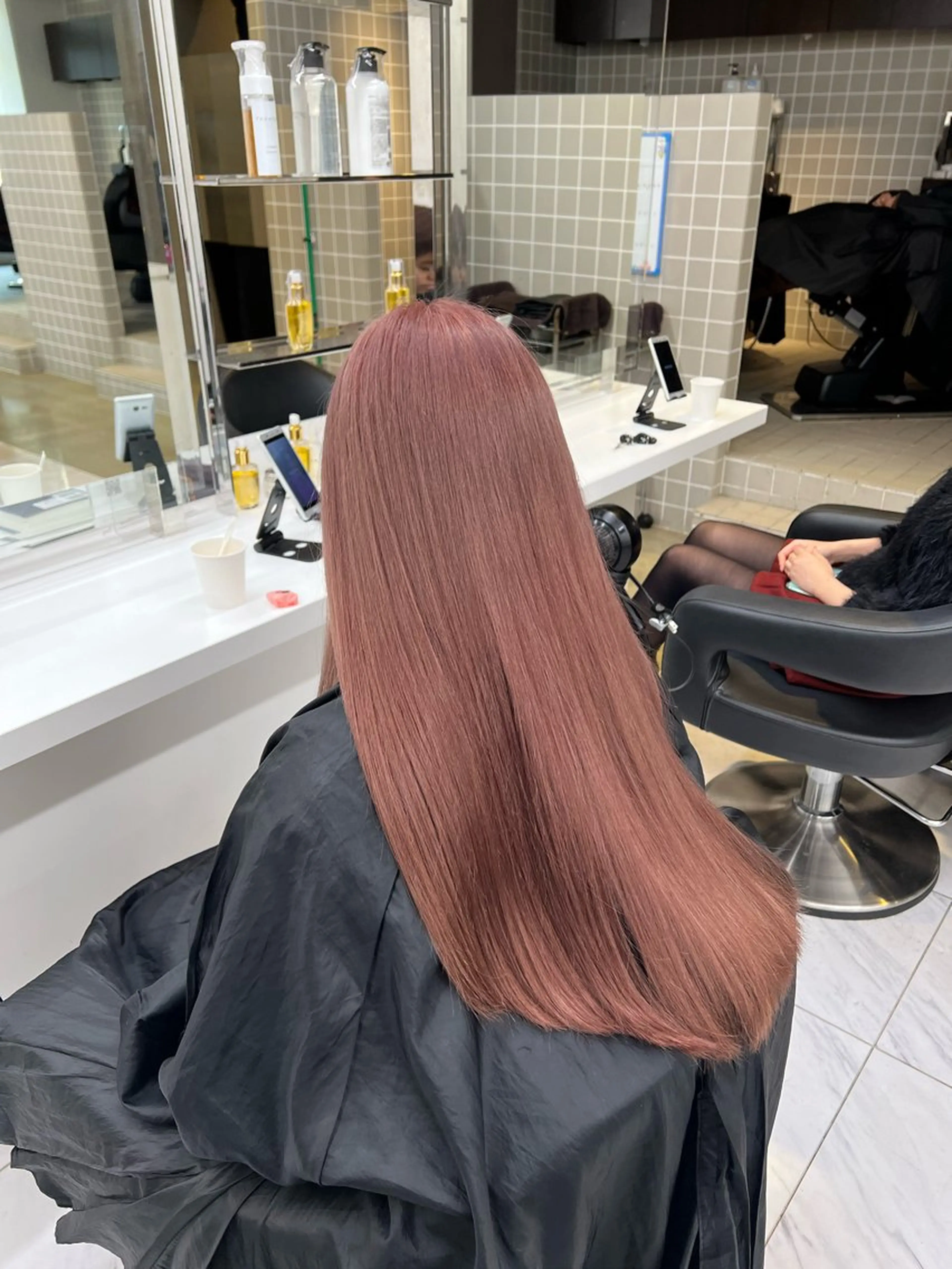 ロング カラー カット ヘアカラー 韓国レイヤーカット /REIのヘアスタイル