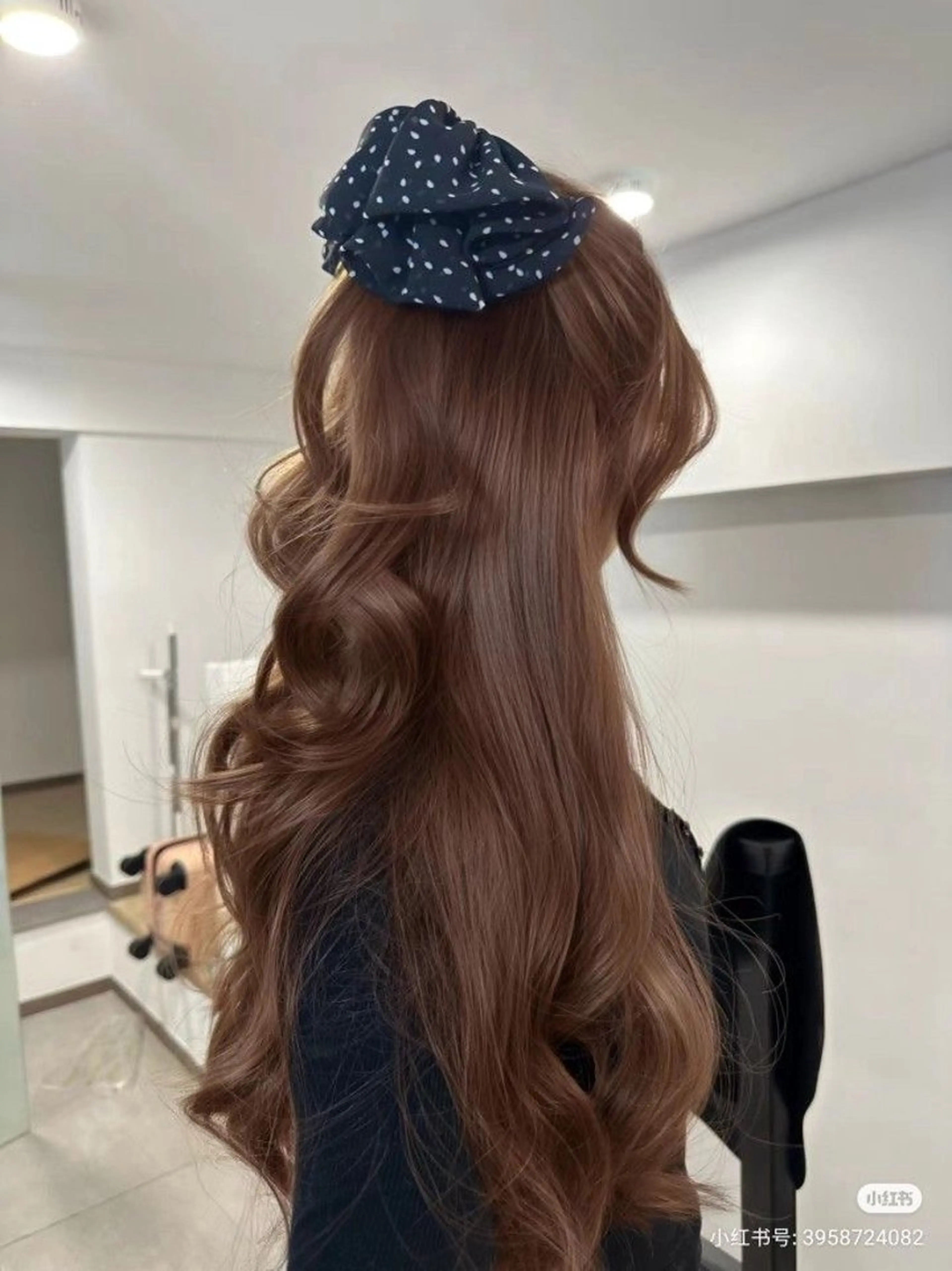 ロング ヘアカラー トリートメント Lomalia Yuuka/42🩵のヘアスタイル