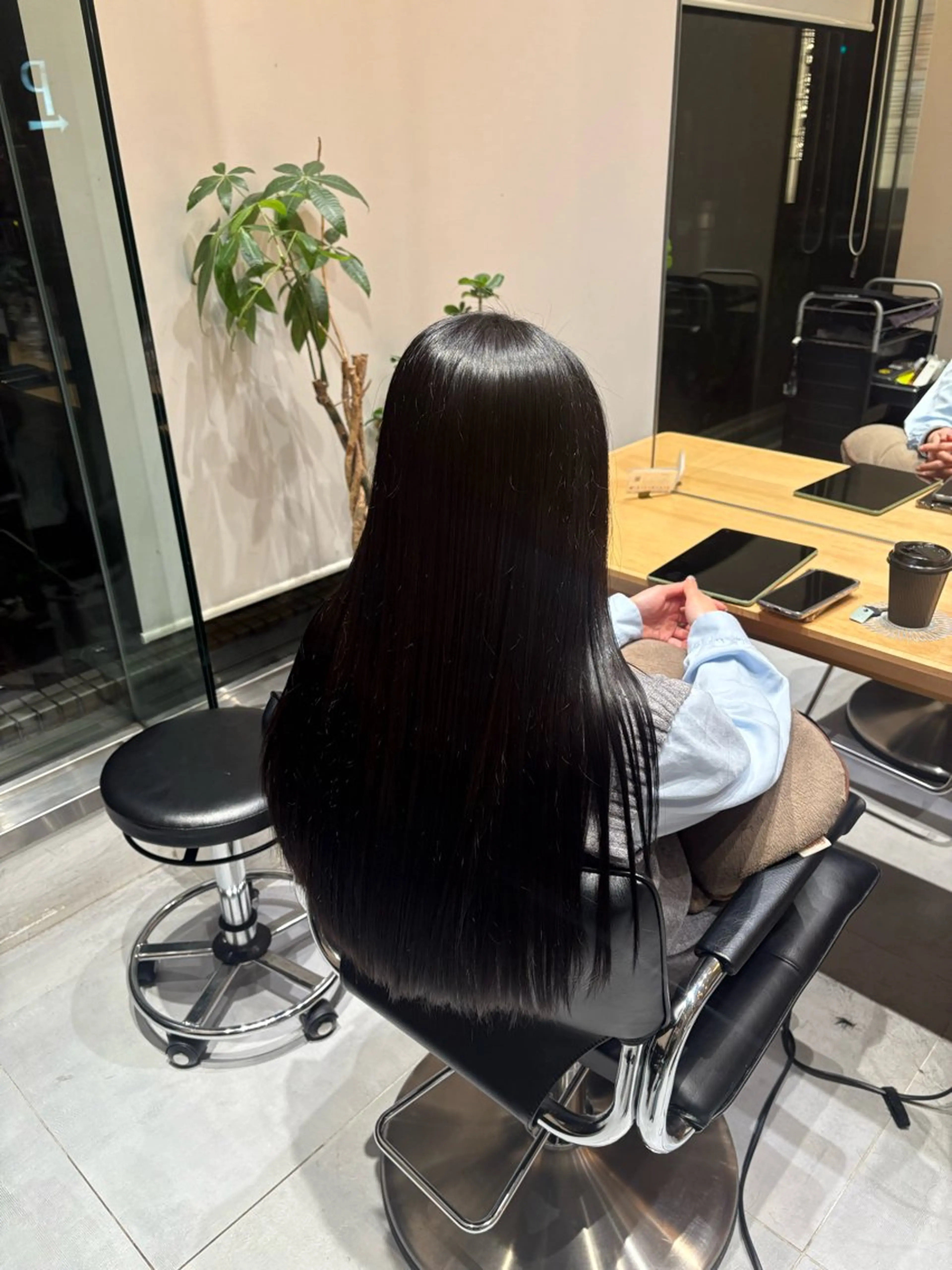 ロング ヘアカラー トリートメント 🌷花音🌷艶カラー /ダブルカラーのヘアスタイル