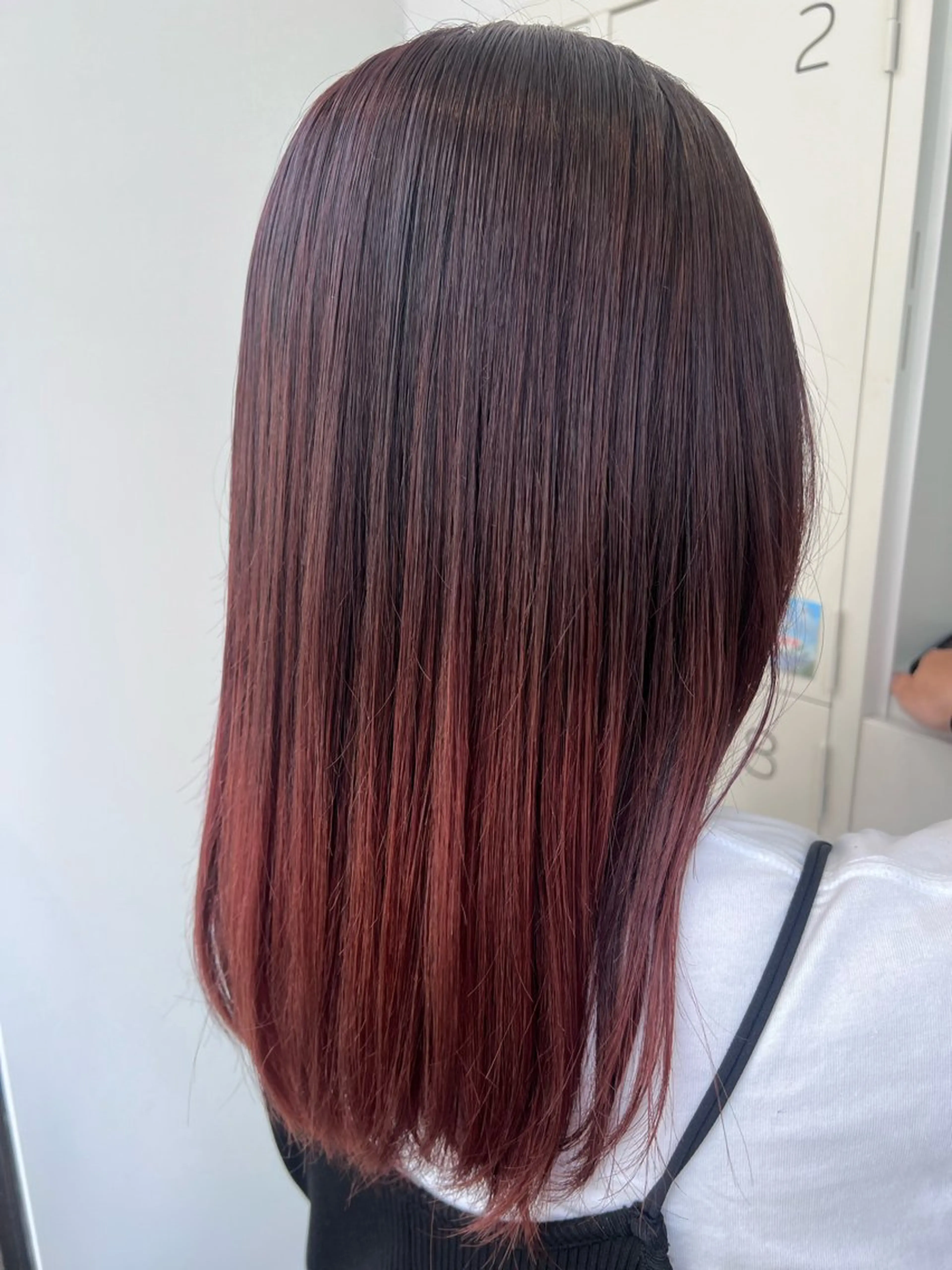 セミロング ヘアカラー トリートメント suzuna 🫧のヘアスタイル