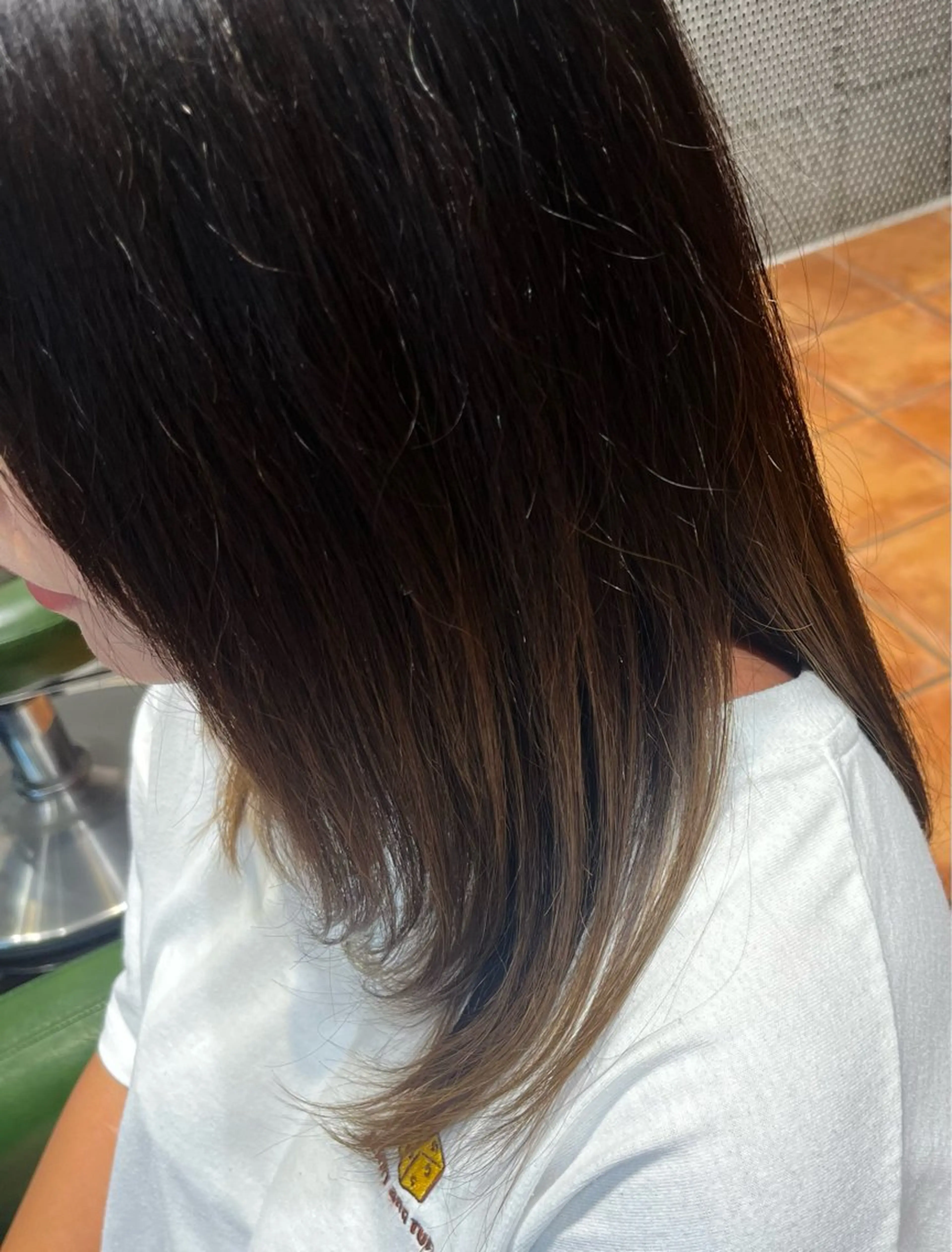 セミロング はせがわ りえのヘアスタイル