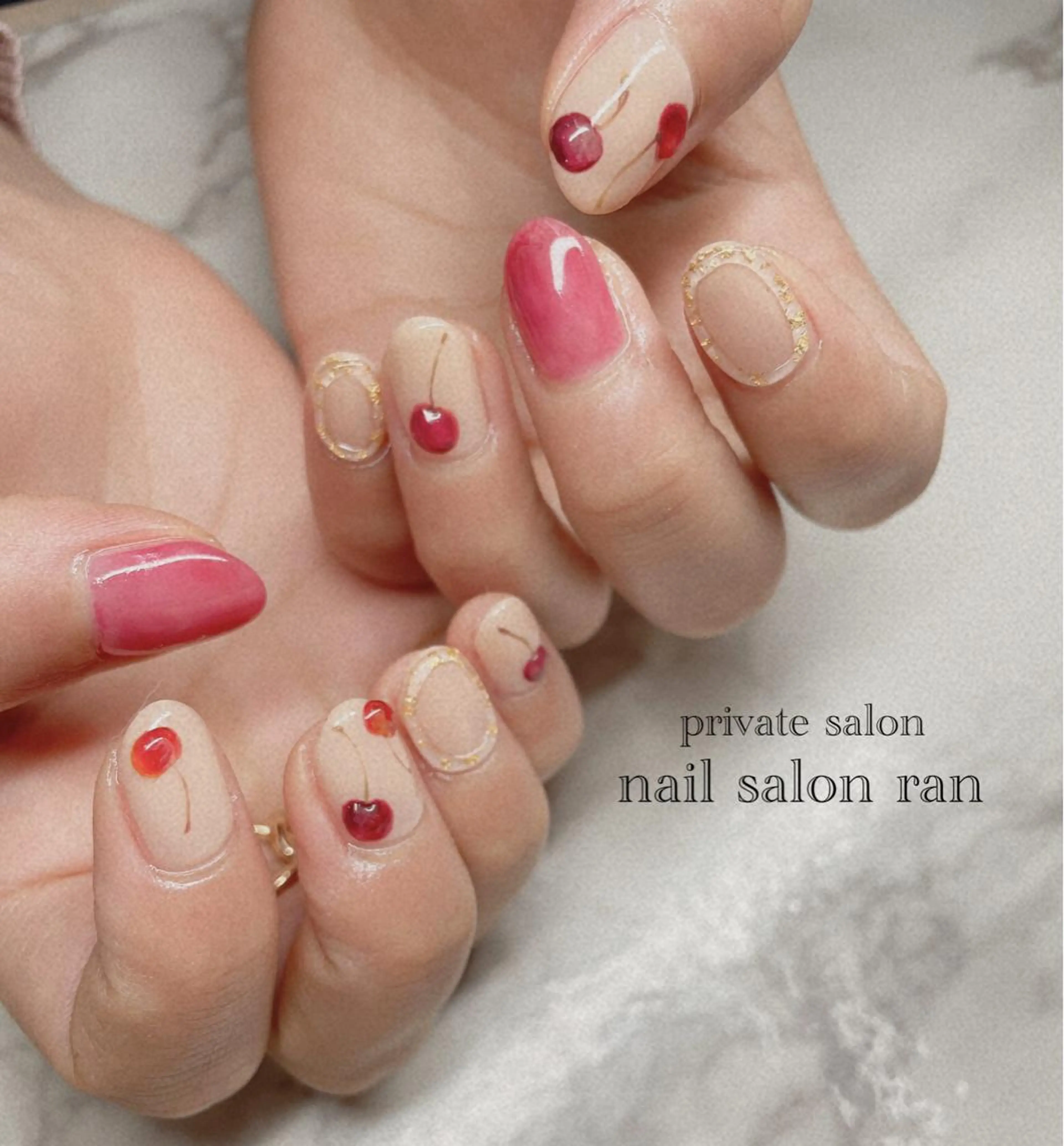 ネイル nailsalon ranのネイルデザイン