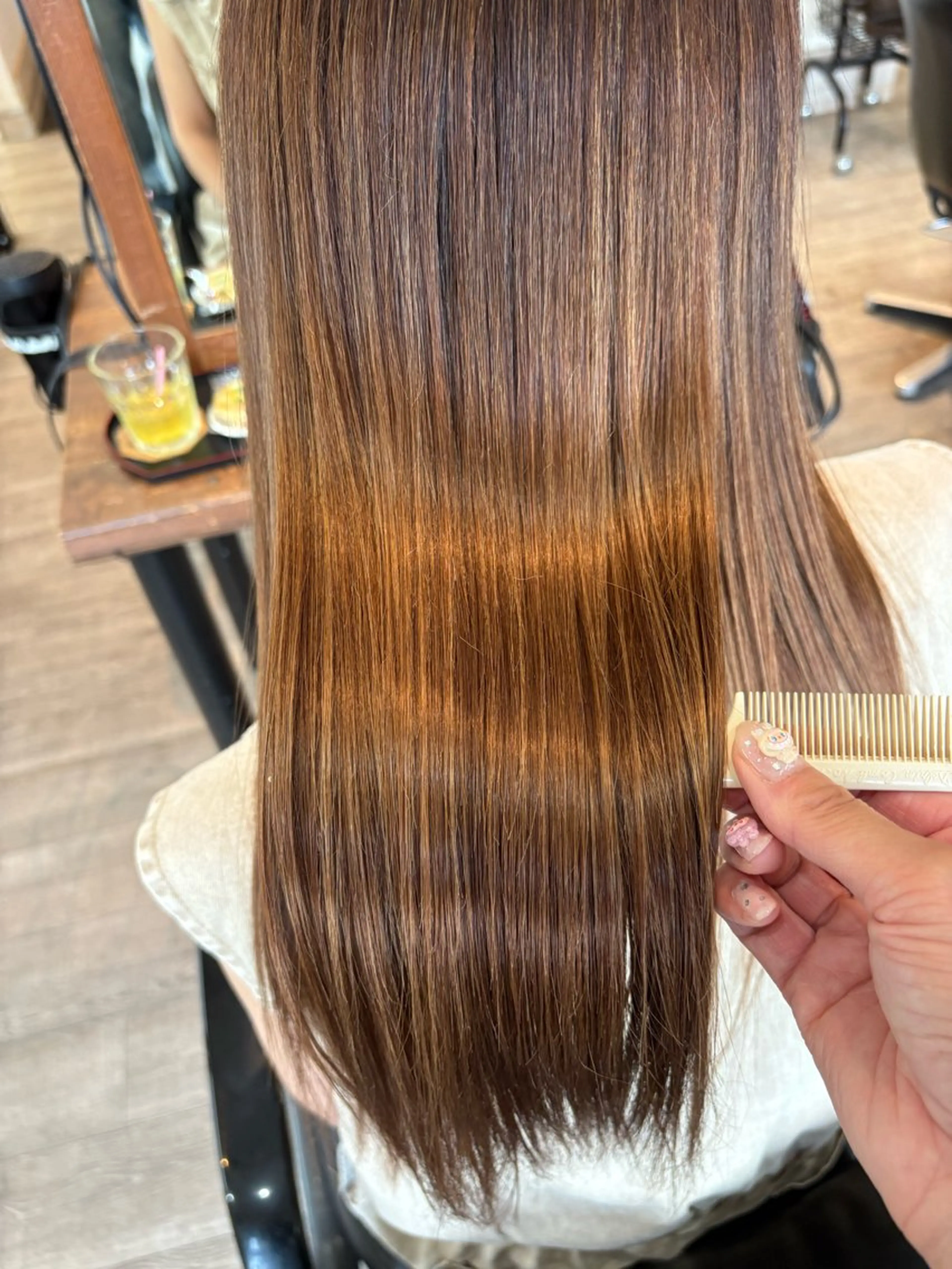 カラー マツパ/髪質改善/ ラベゼ岩倉のマツエク・マツパデザイン