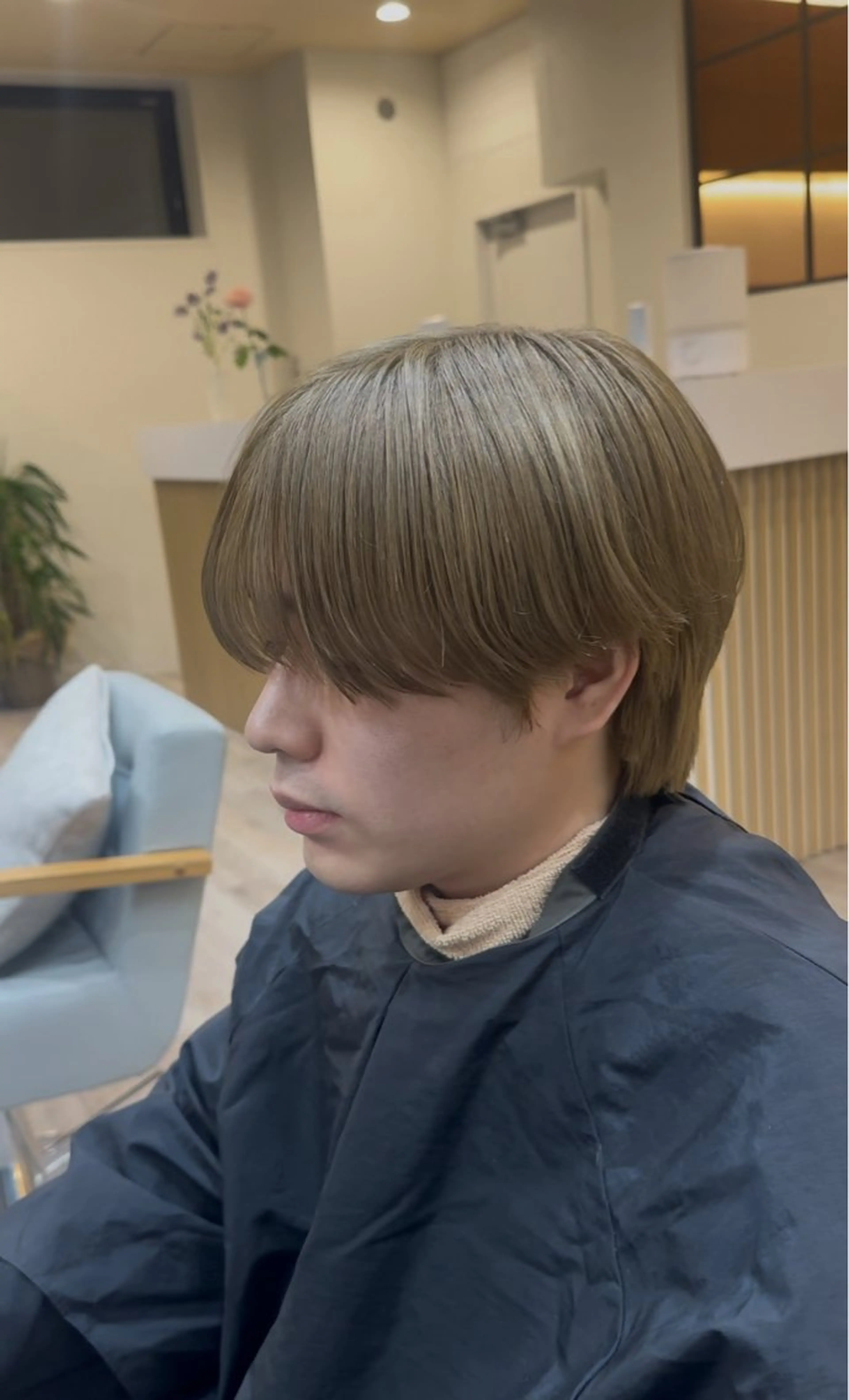 メンズ amber池袋所属・美髪矯正・ブリーチ 矯正🫧秋元ゆたかのヘアスタイル