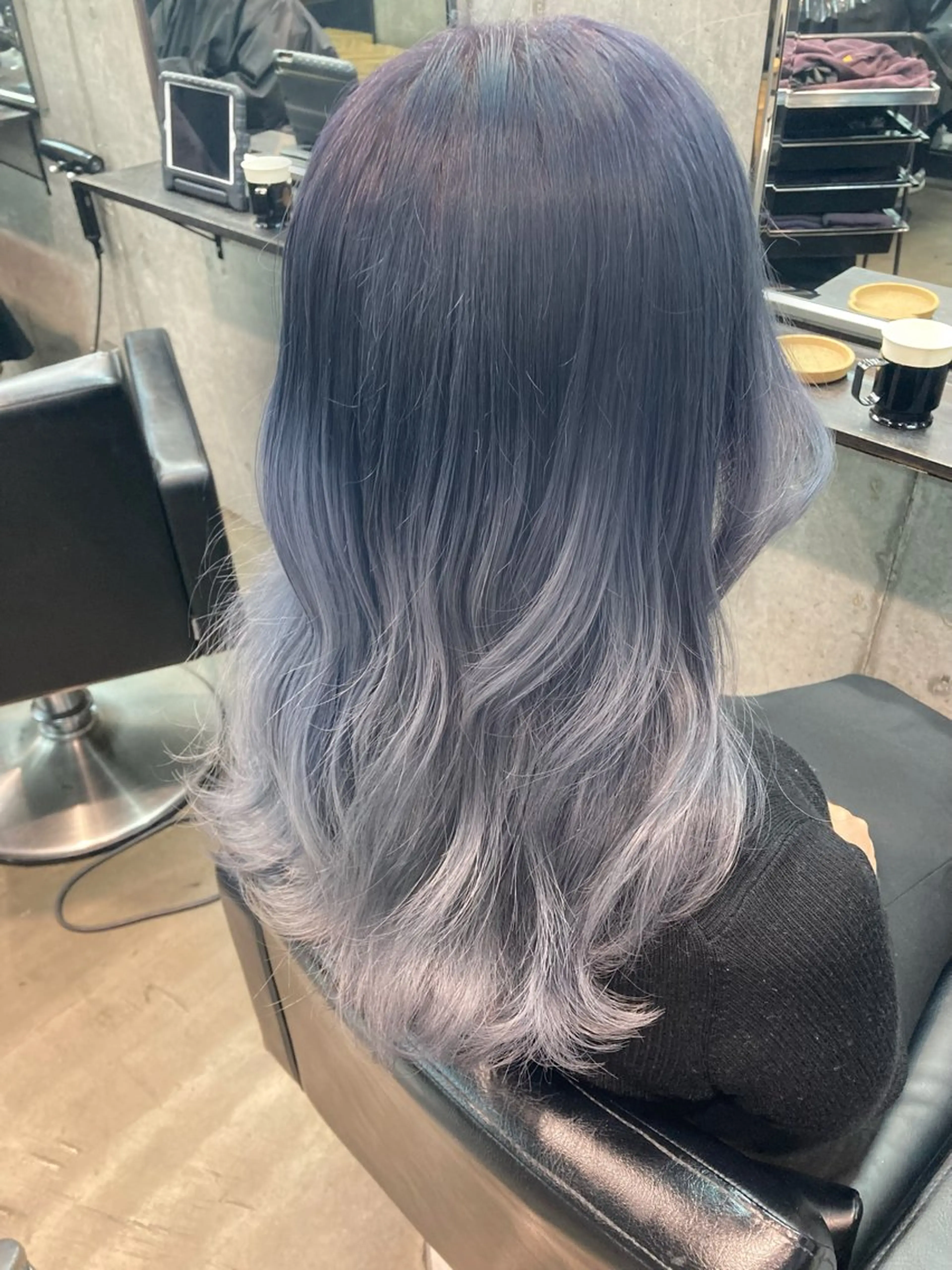 ミディアム カラー ヘアカラー ✨最安値✨エクステ カラー🌼つきな🌼のヘアスタイル