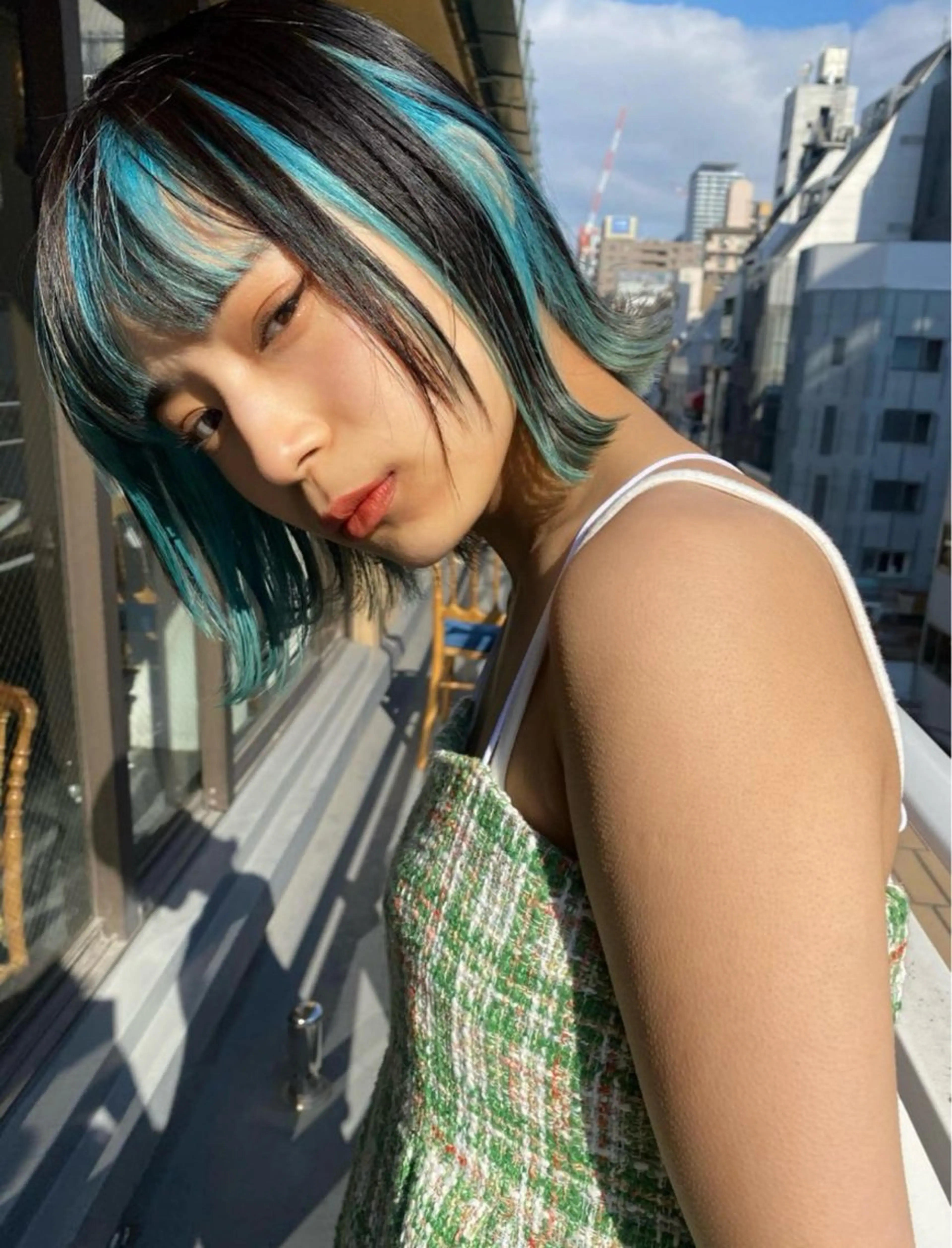 ショート ボブ ブリーチ/ハイトーン 心斎橋/honokaのヘアスタイル