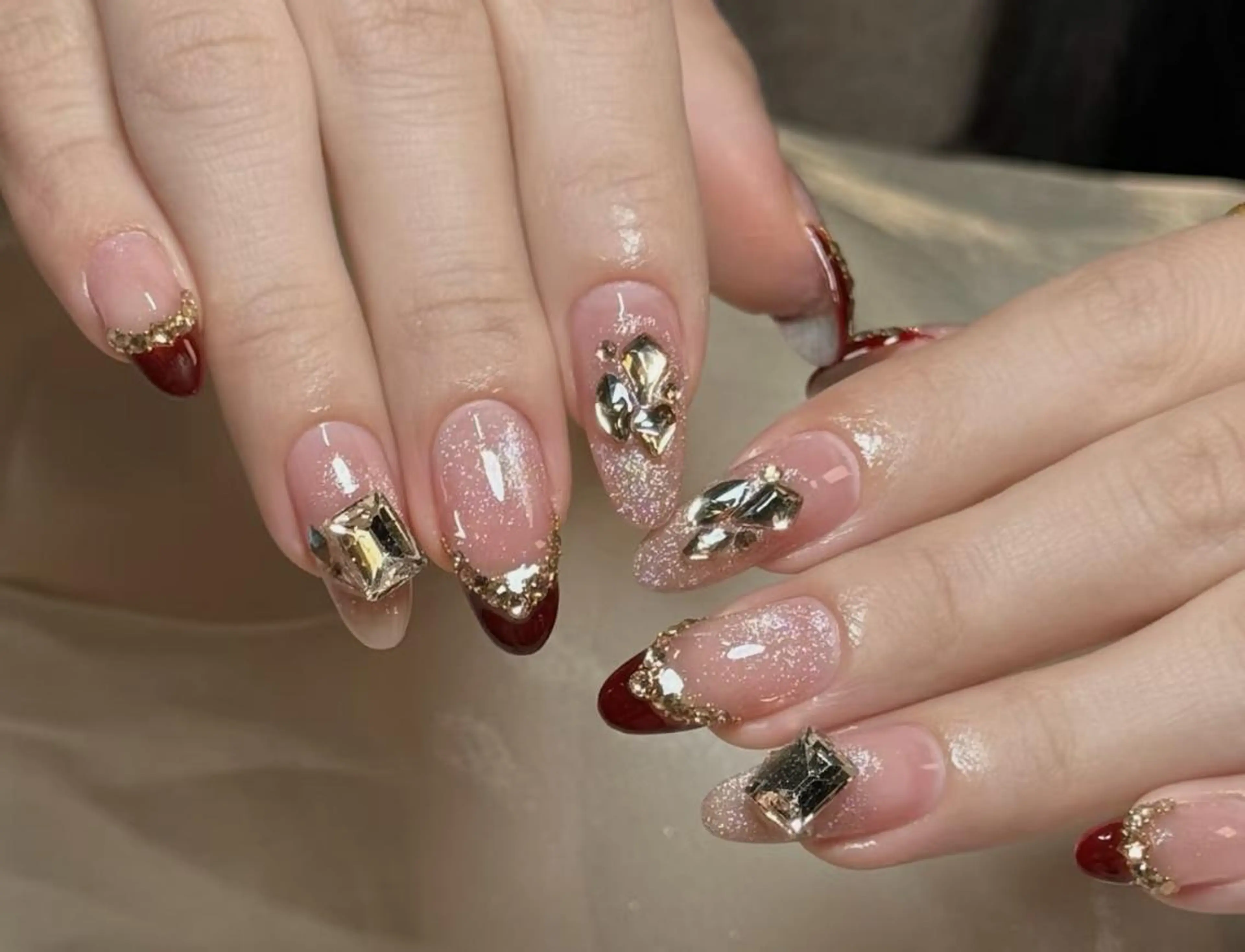 ネイル ハンドネイル ハンドケア 🍑 momo_nailのネイルデザイン